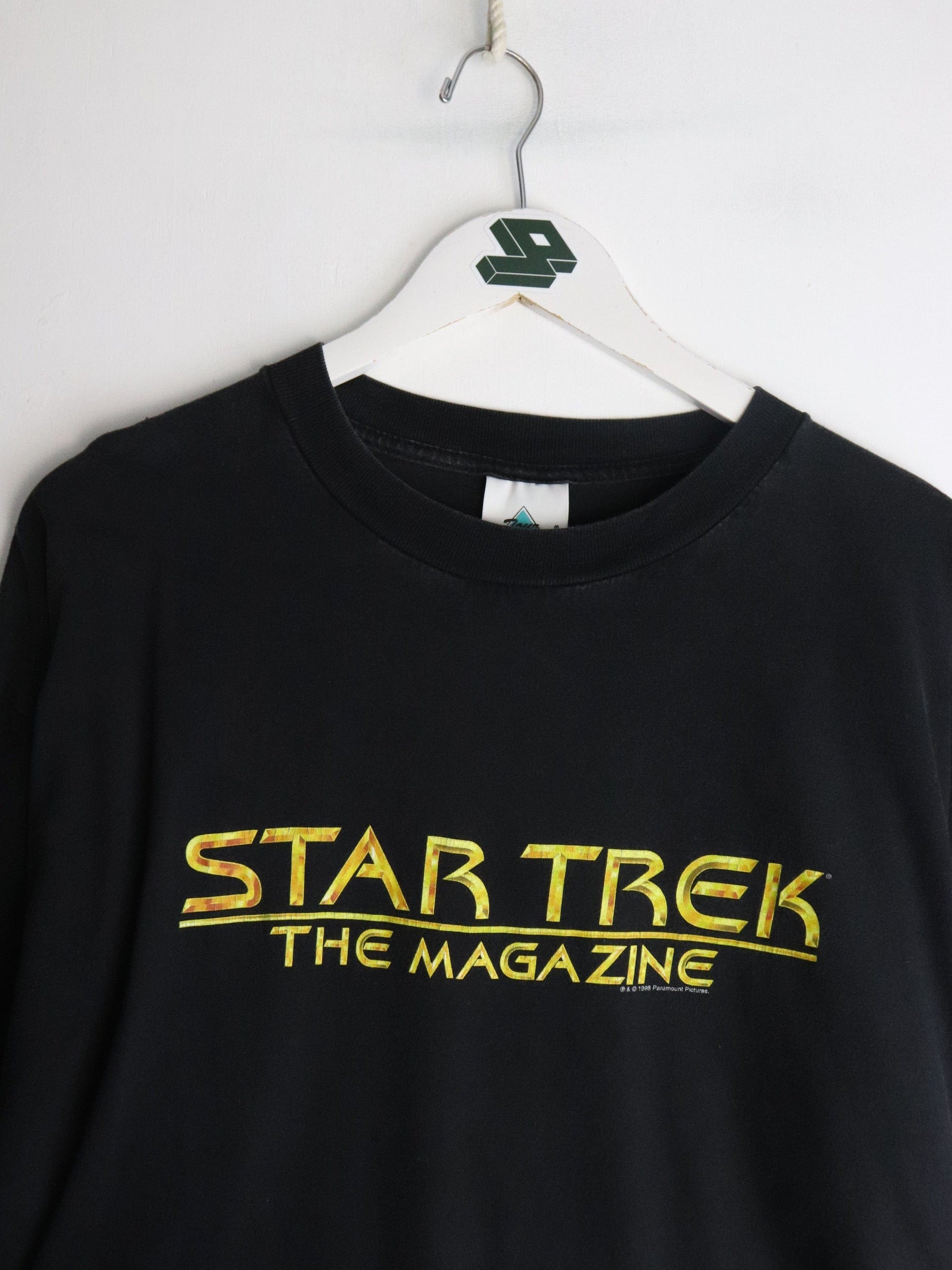 Vintage Star Trek T Shirt Mens XL Black from propervintagecanada