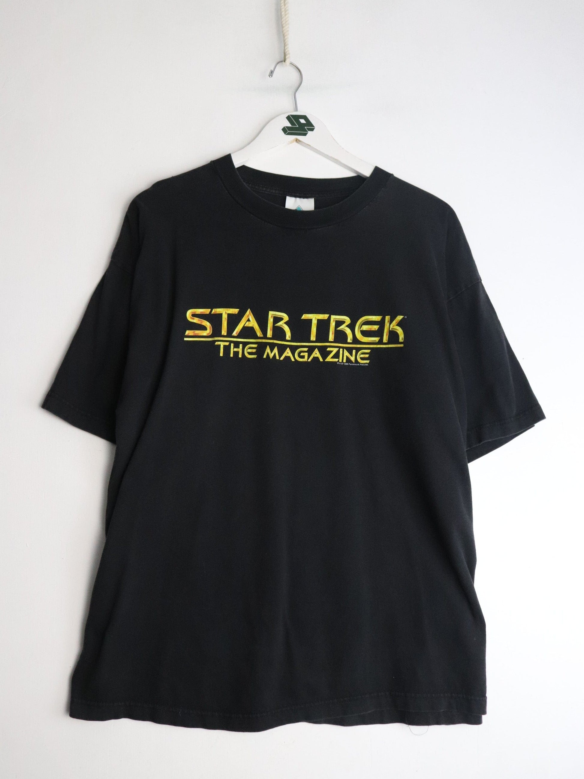 Vintage Star Trek T Shirt Mens XL Black from propervintagecanada
