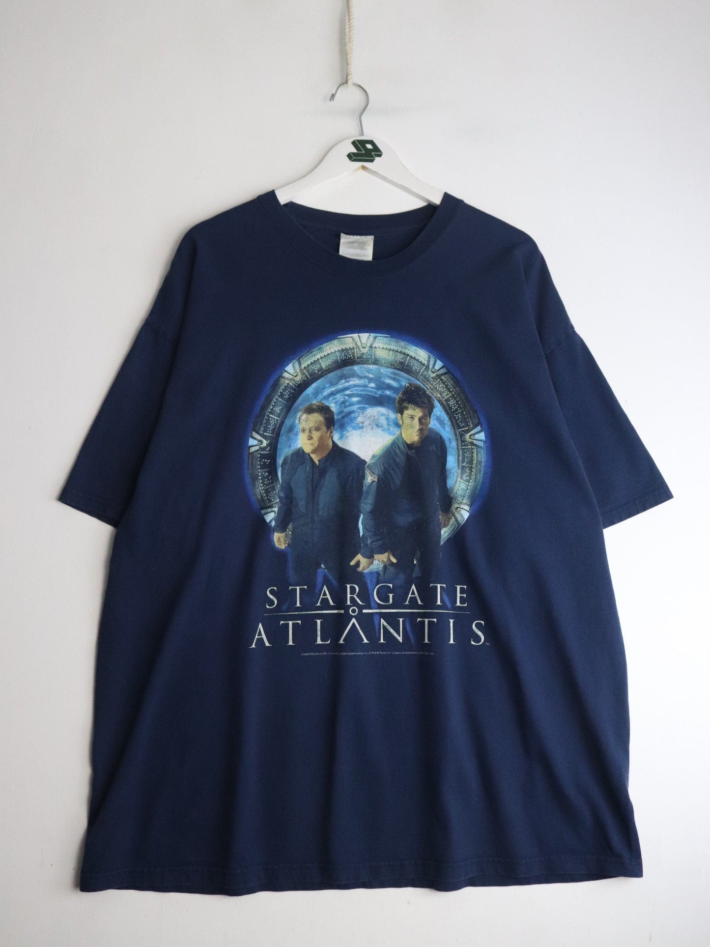 Vintage Stargate Atlantis T Shirt Mens 2XL Blue from propervintagecanada