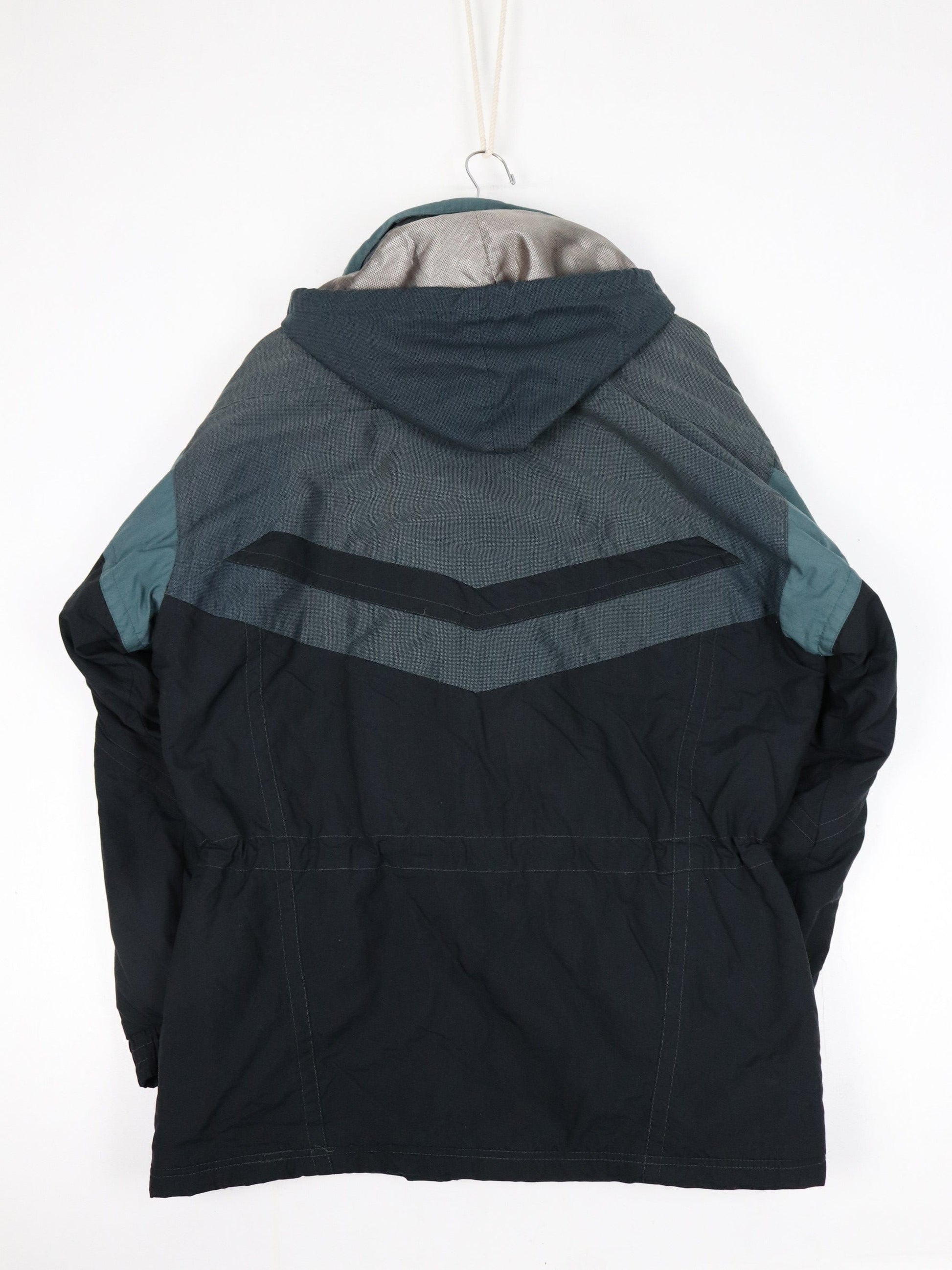 Vintage Sunice Jacket Mens Medium Black Fire Ice Ski Snowboarding Coat