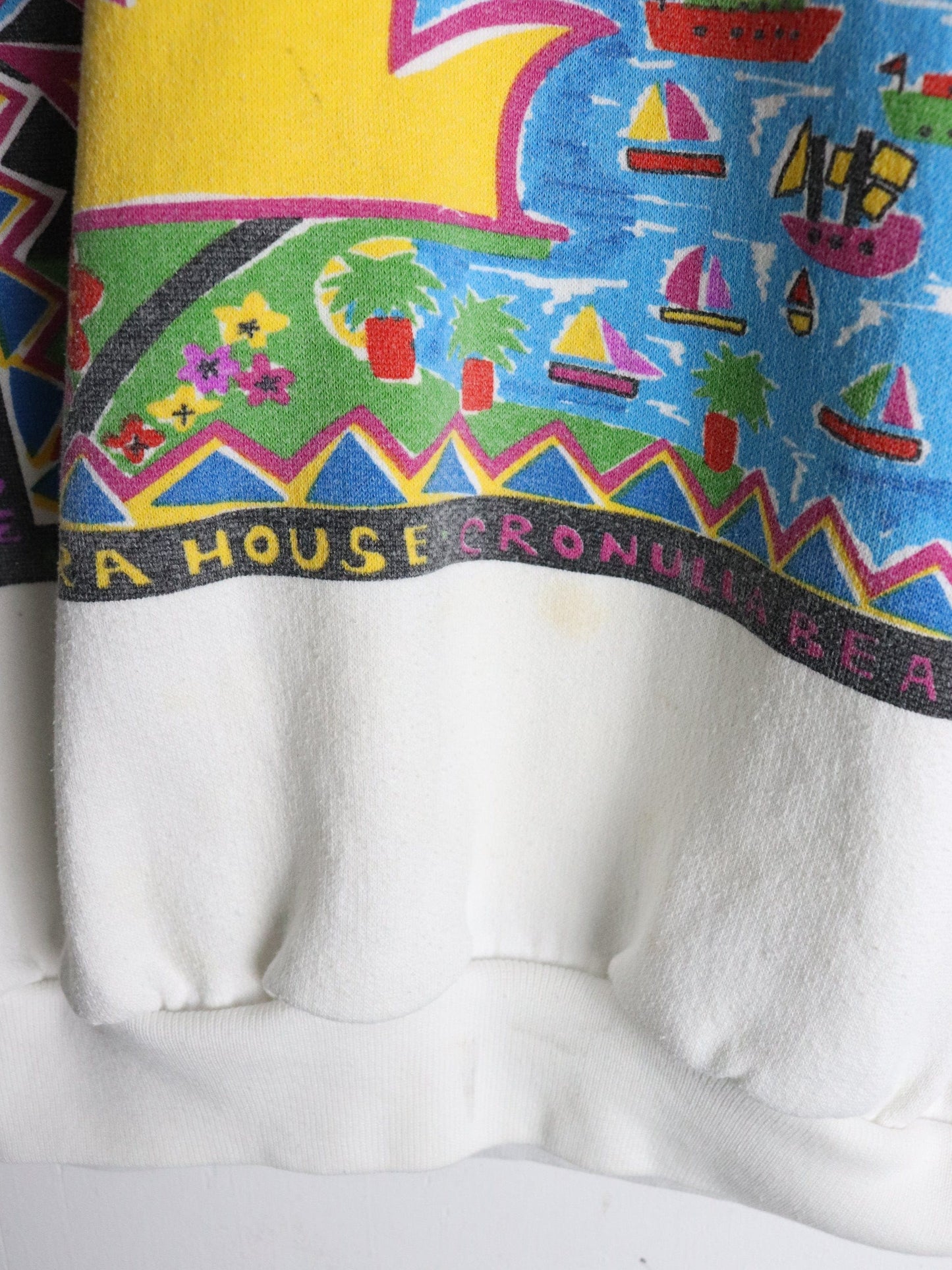 Vintage Sydney Australia Sweatshirt Fits Mens Medium White from propervintagecanada