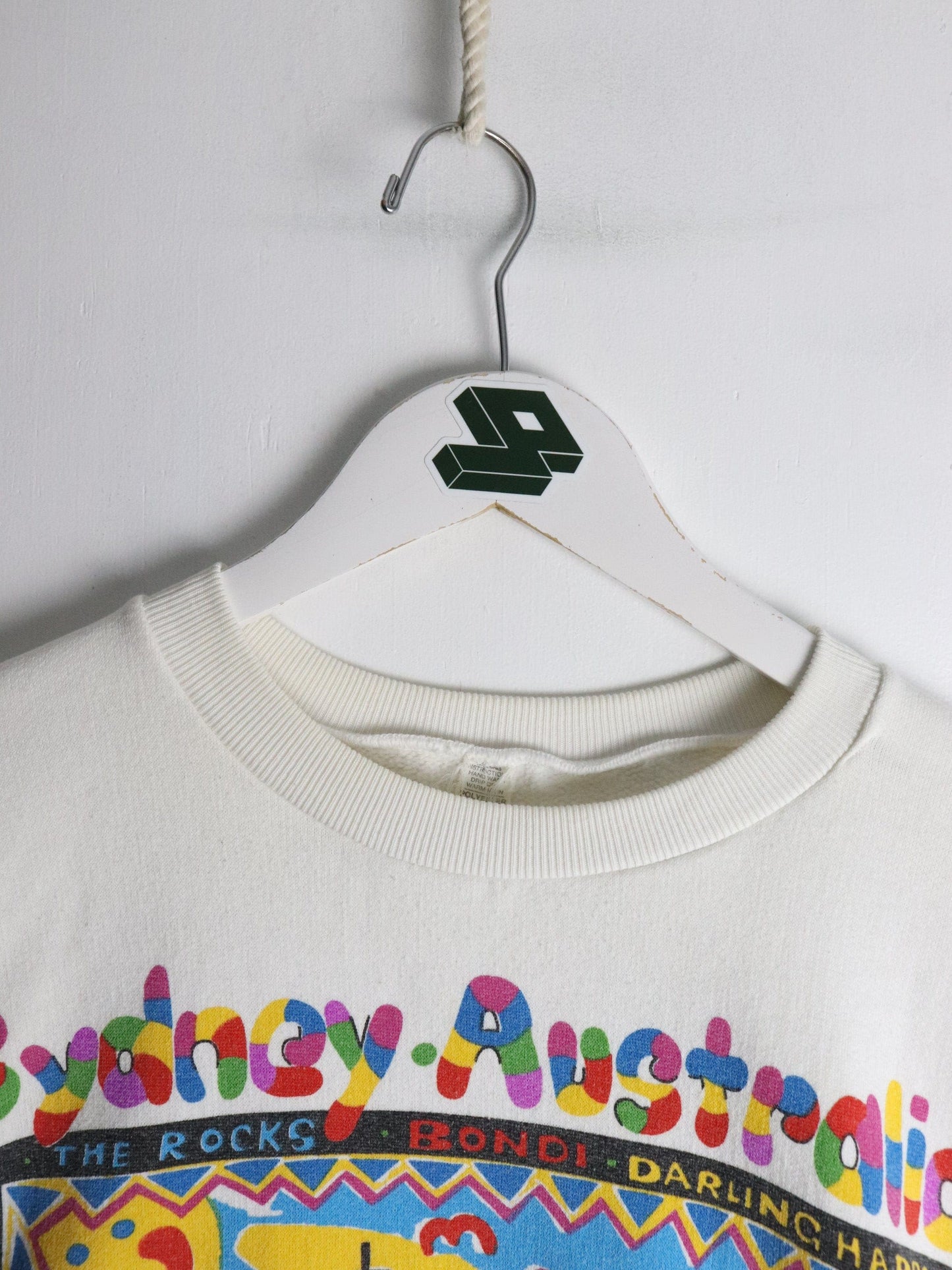 Vintage Sydney Australia Sweatshirt Fits Mens Medium White from propervintagecanada
