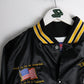 Vintage Teamsters Local 40 Jacket Mens XL Black Satin from propervintagecanada