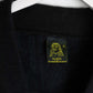 Vintage Tejidos Ruminahui Sweater Mens XL Blak Wool Cardigan from propervintagecanada