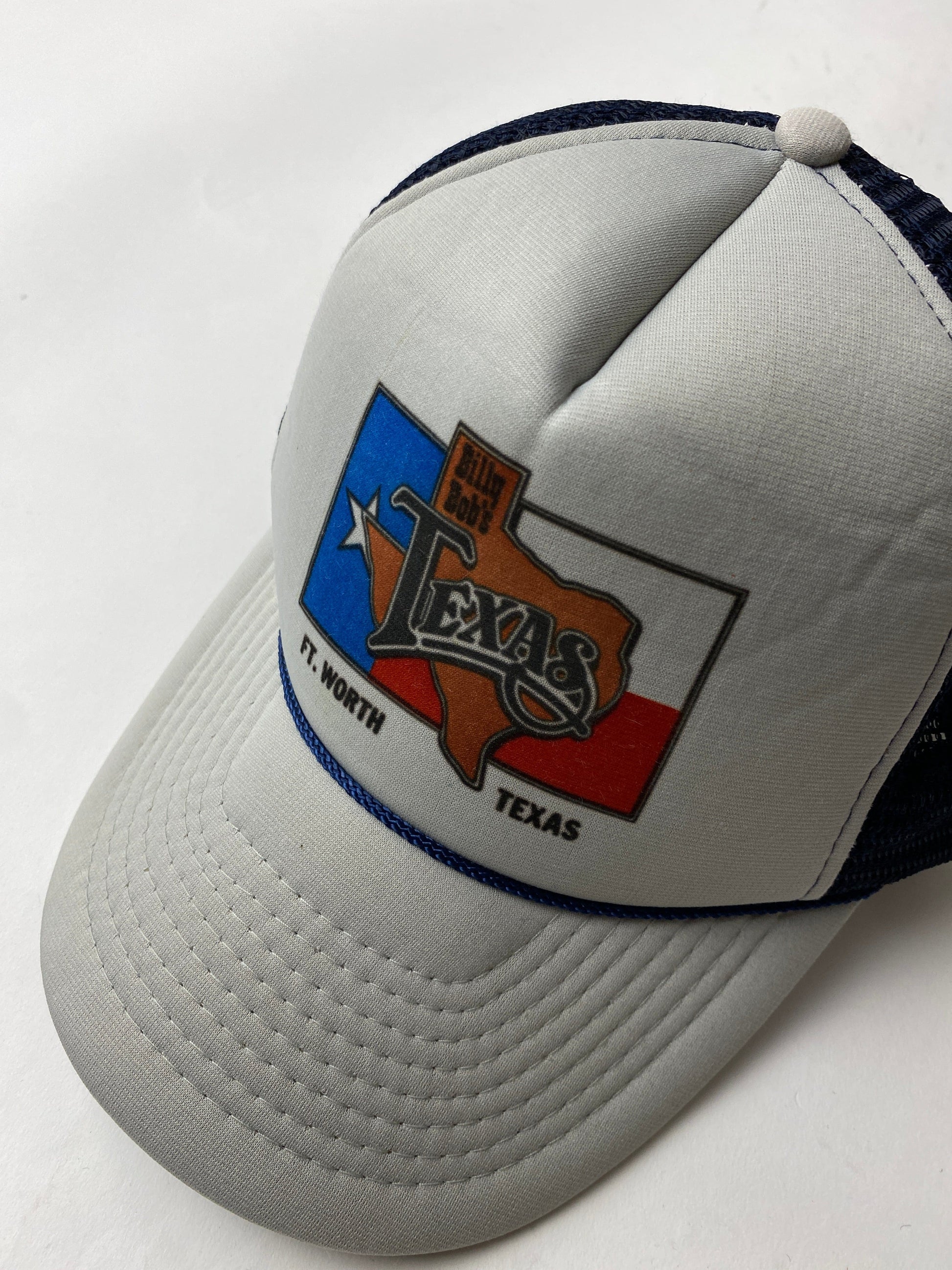 Vintage Texas Hat Cap Adult Grey Trucker Snapback from propervintagecanada