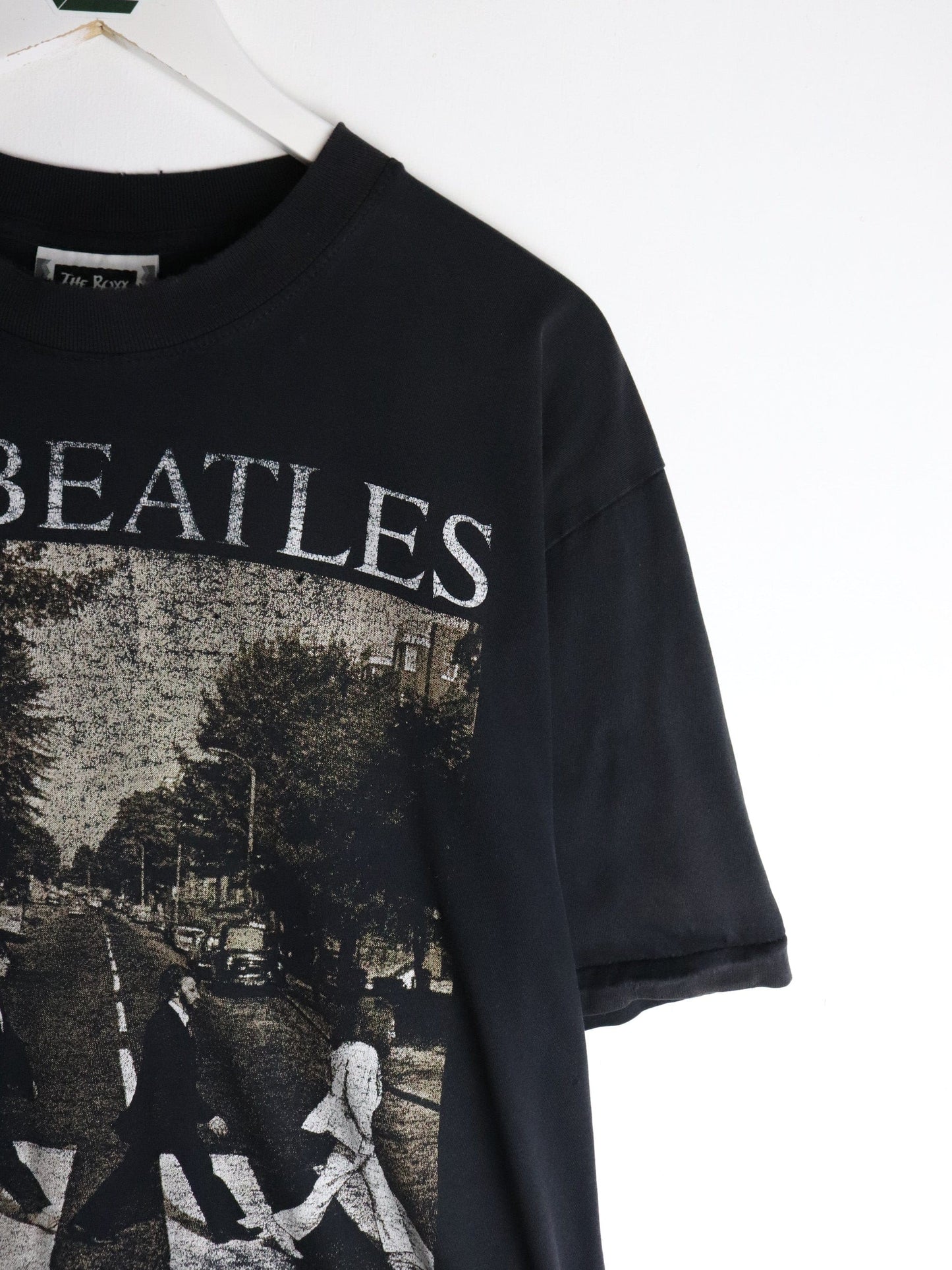 Vintage The Beatles Abbey Road T Shirt Mens XL Black from propervintagecanada