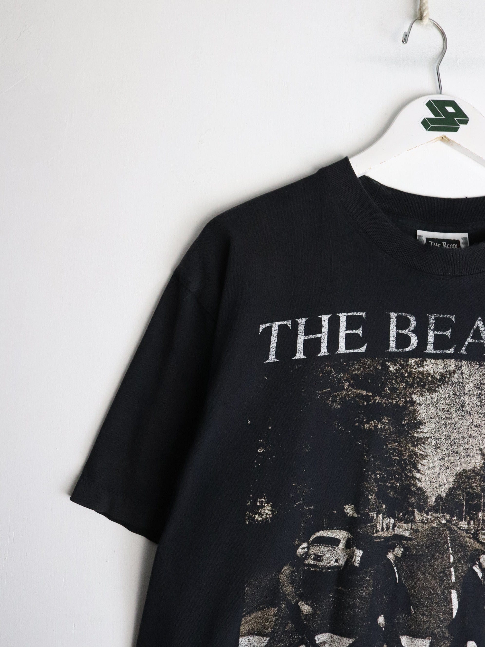 Vintage The Beatles Abbey Road T Shirt Mens XL Black – Proper Vintage