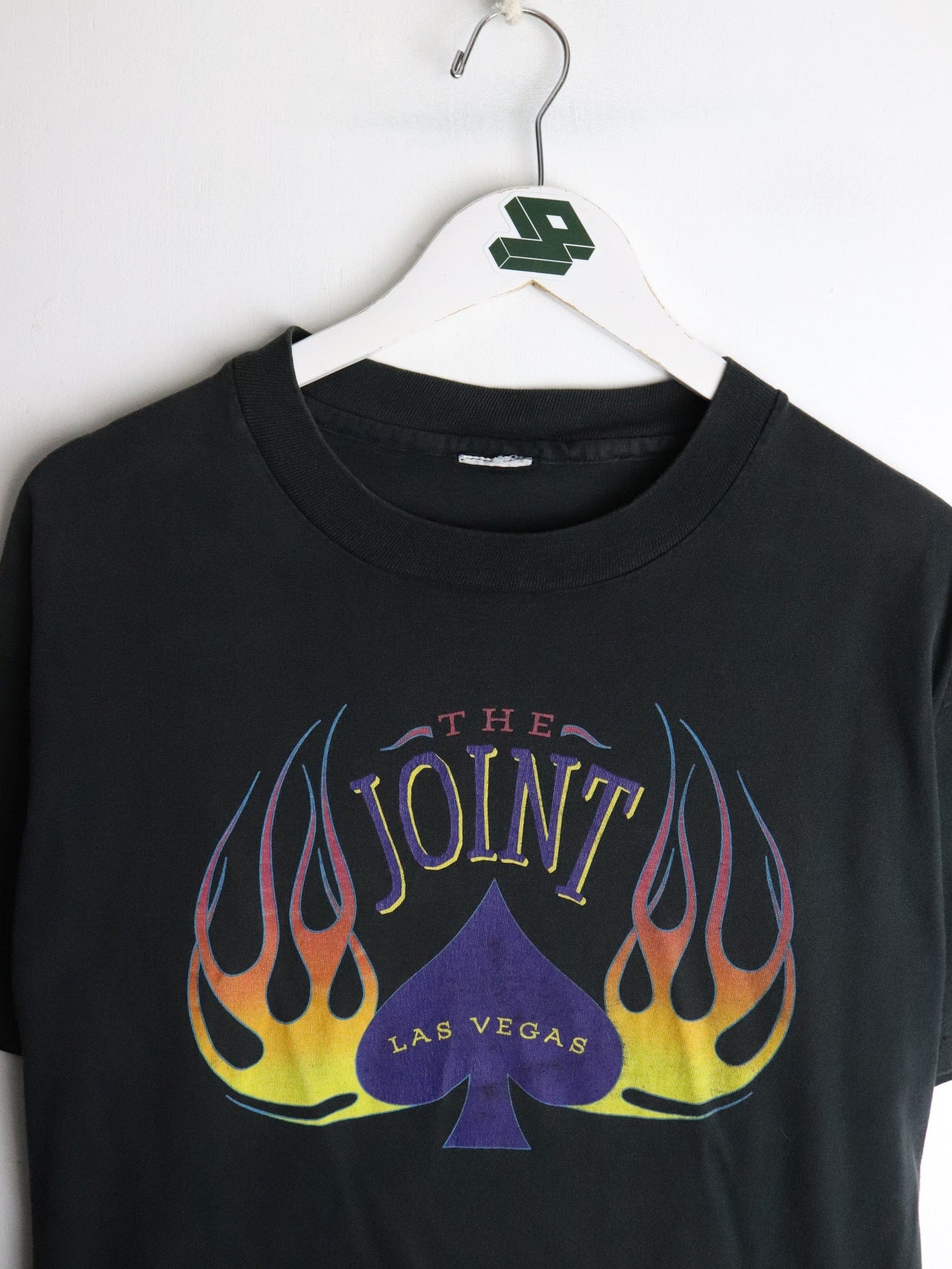Vintage The Joint Las Vegas T Shirt Mens Large Black from propervintagecanada