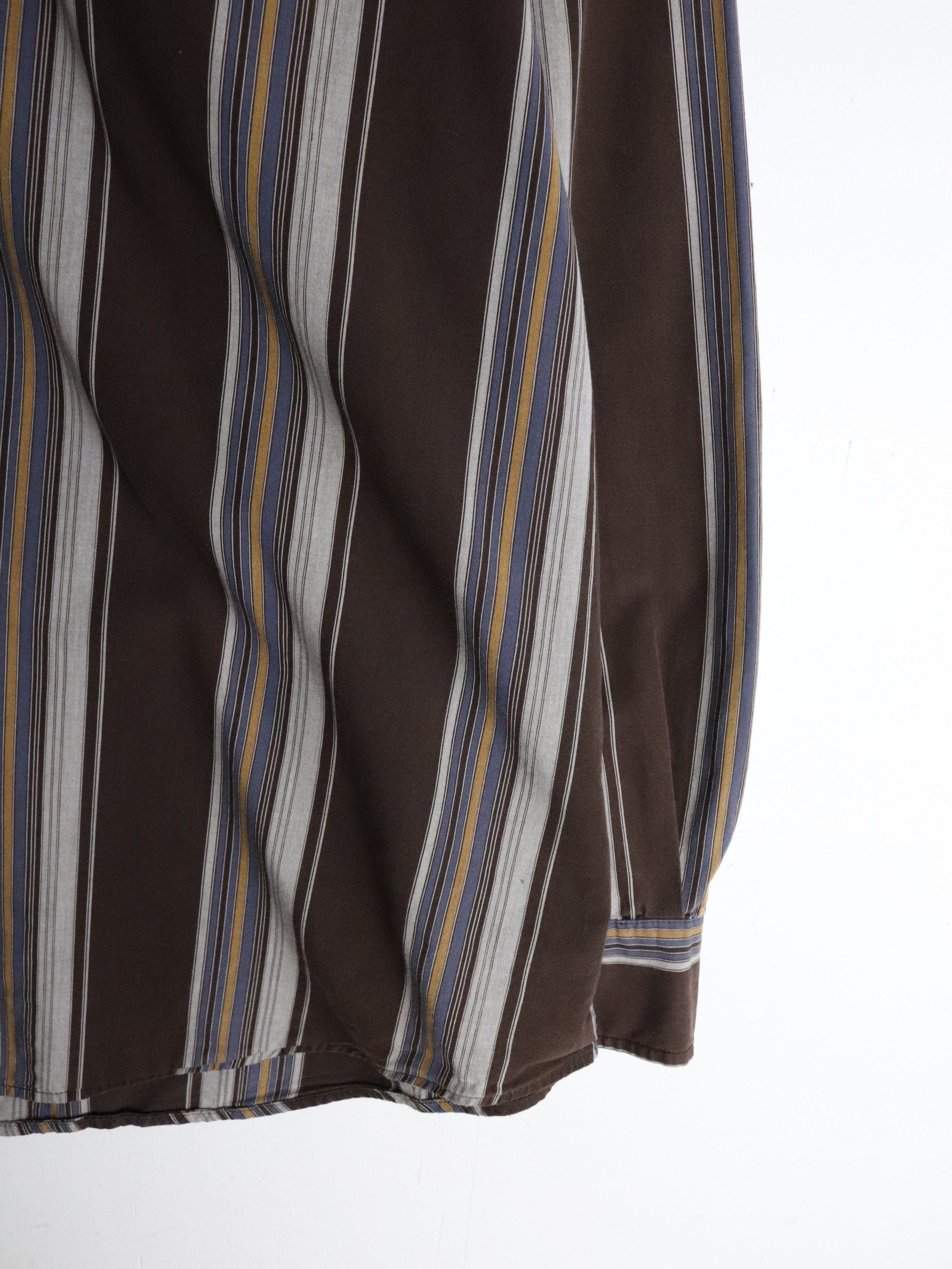 Vintage Timberland Shirt Mens 2XL Tall Brown Button Up from propervintagecanada