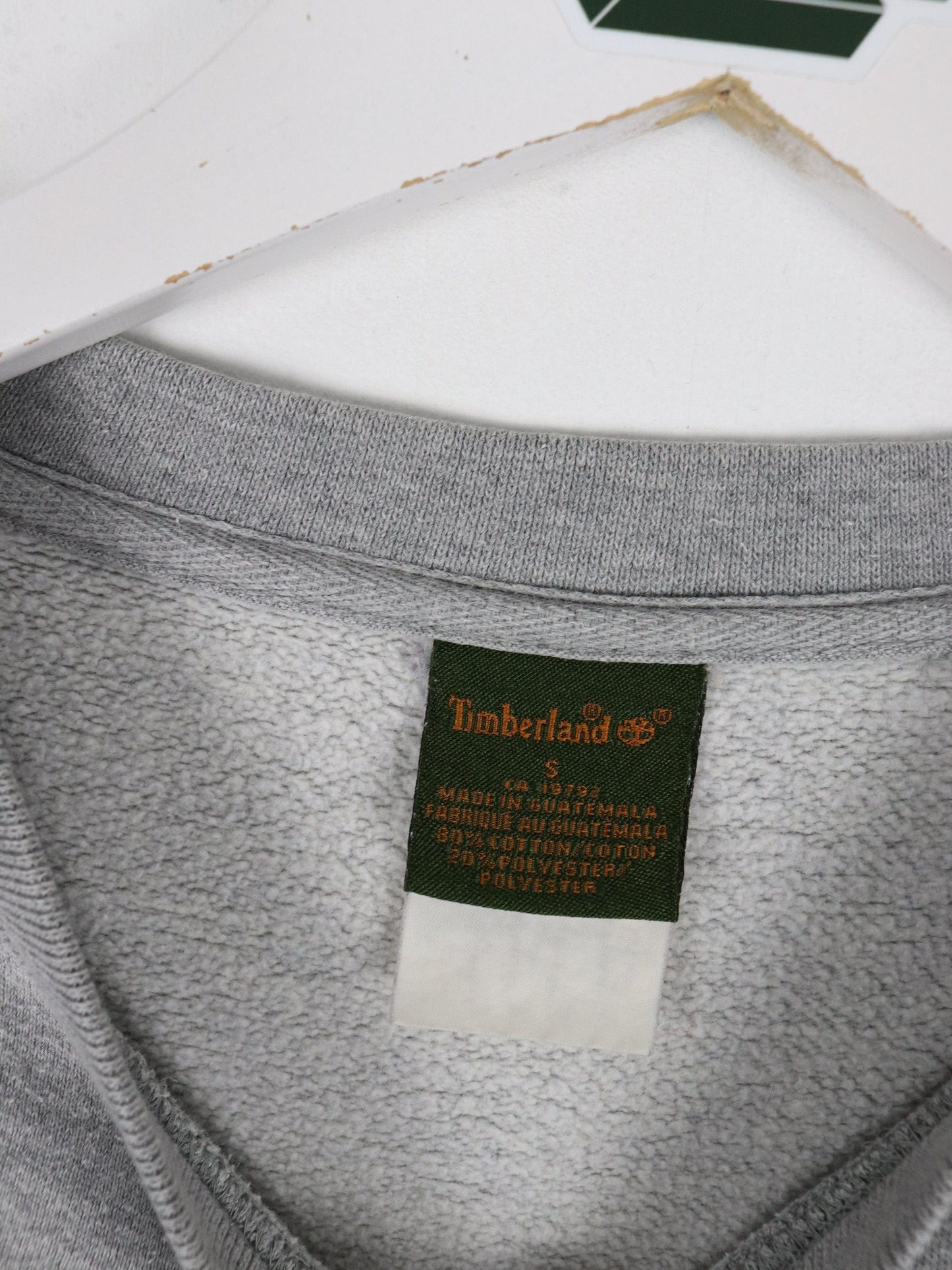 Vintage Timberland Sweatshirt Mens Small Grey Outdoors from propervintagecanada