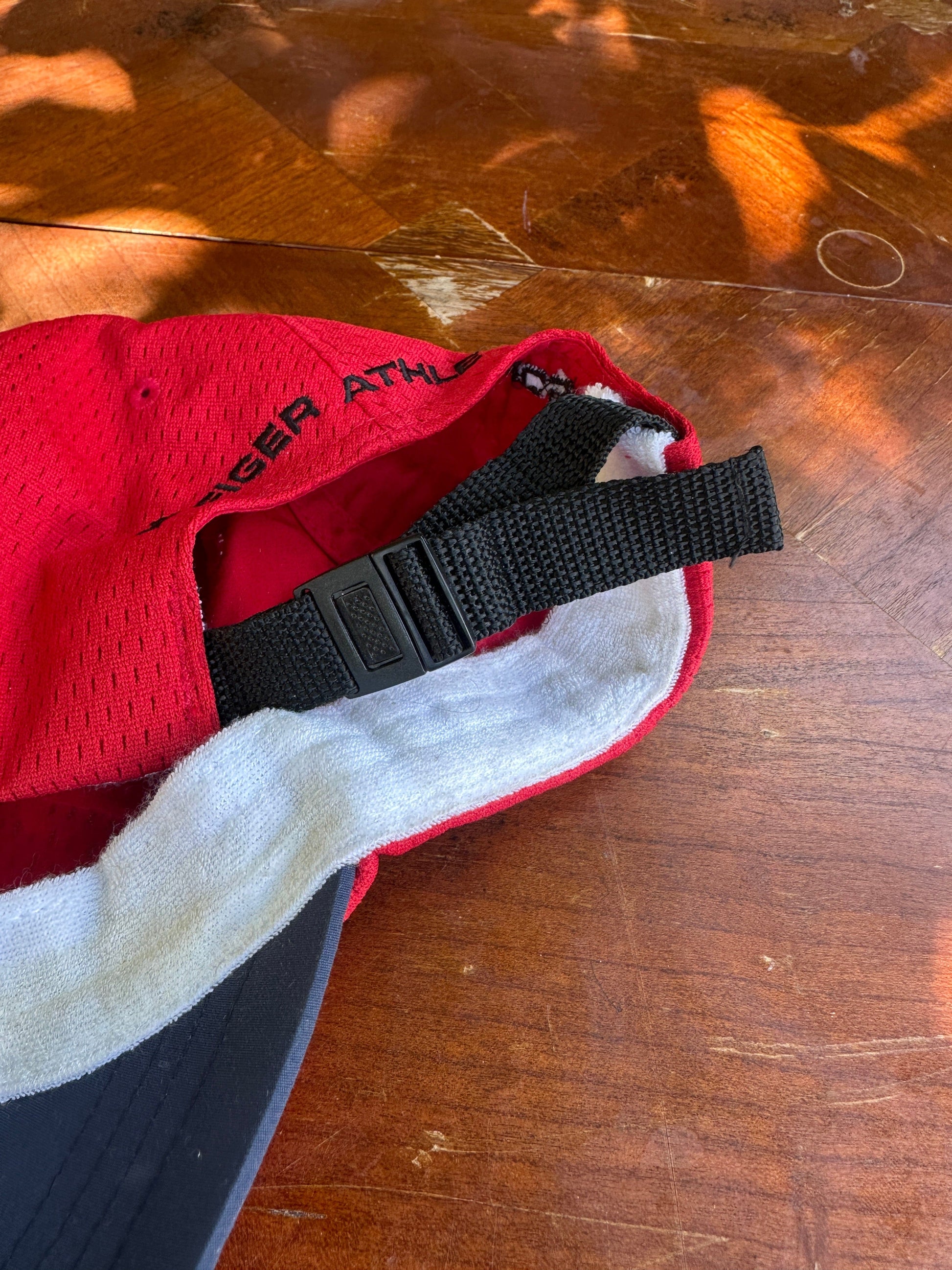 Vintage Tommy Hilfiger Hat Adult Red Strap Back