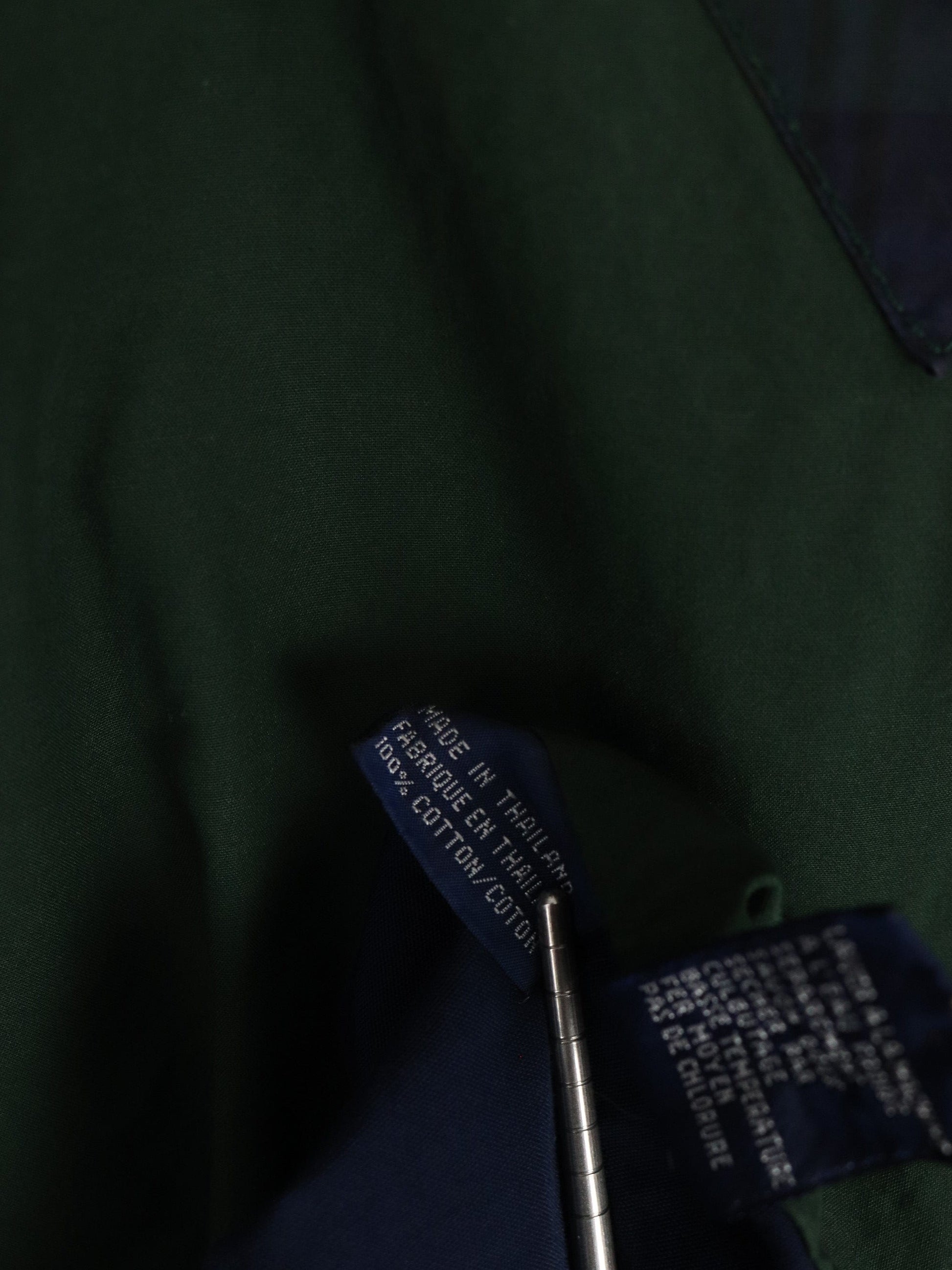 Vintage Tommy Hilfiger Jacket Mens Large Blue Parka Coat 90s from propervintagecanada