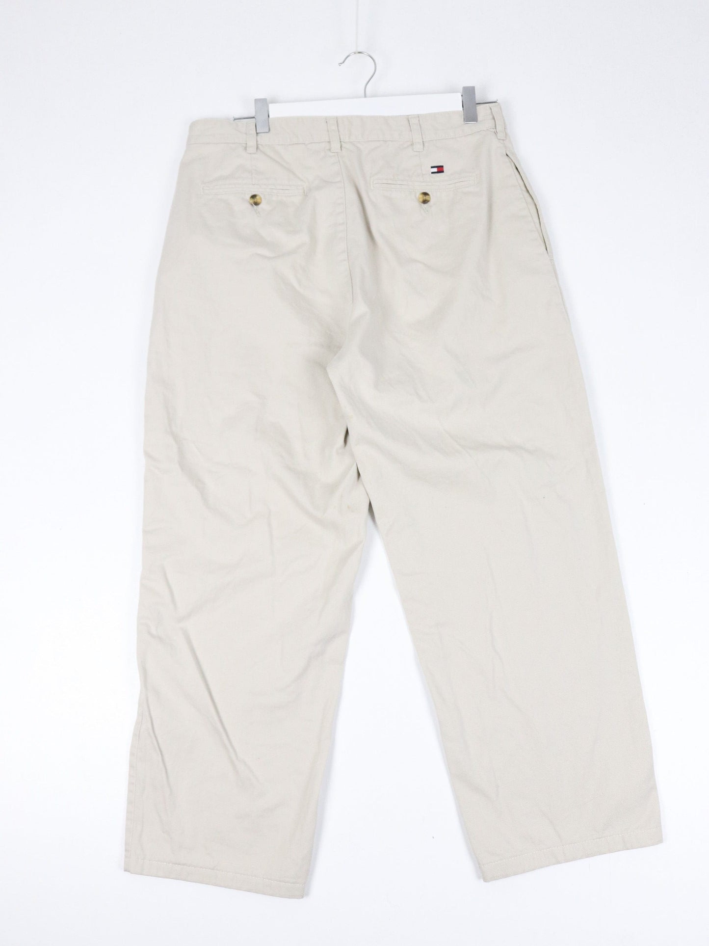Vintage Tommy Hilfiger Pants Fits Mens 34 x 27 Beige Chino Casual