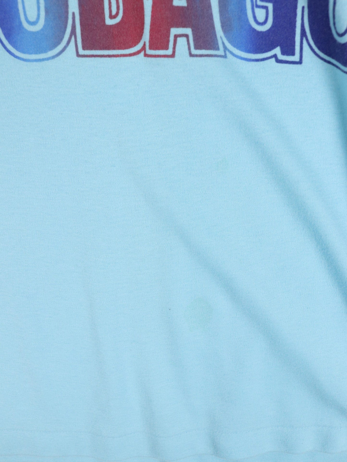 Vintage Trinidad & Tobago T Shirt Fits Mens Small Blue 80s from propervintagecanada