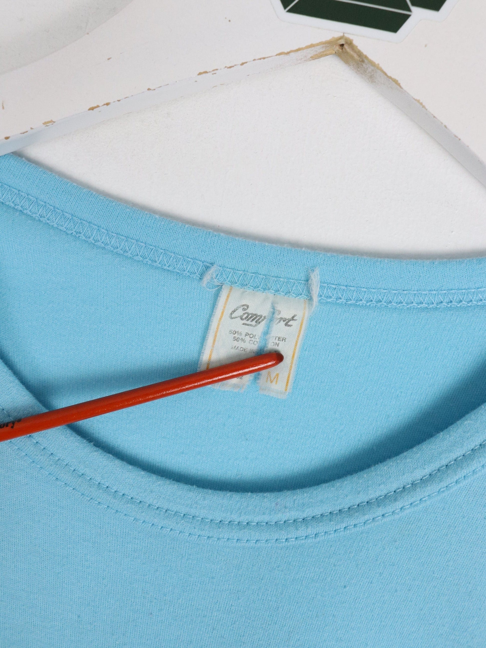 Vintage Trinidad & Tobago T Shirt Fits Mens Small Blue 80s from propervintagecanada