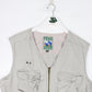 Vintage TT & CO Vest Mens Medium Beige Outdoors