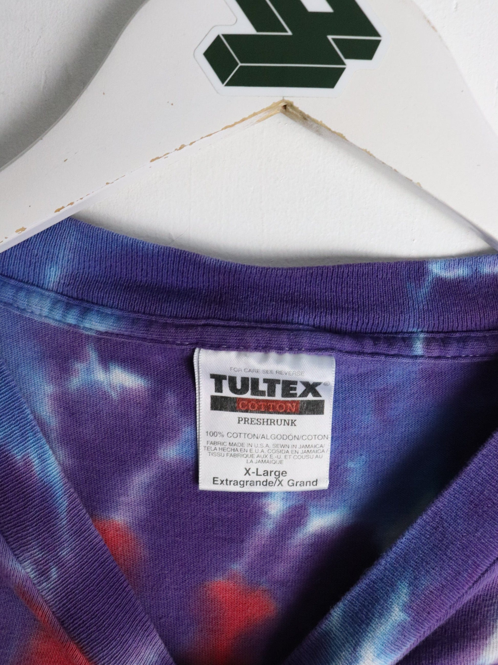 Vintage Tultex T Shirt Mens XL Tie Dye 90s from propervintagecanada