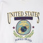 Vintage U.S. Marines Sweatshirt Mens XL White 90s Army