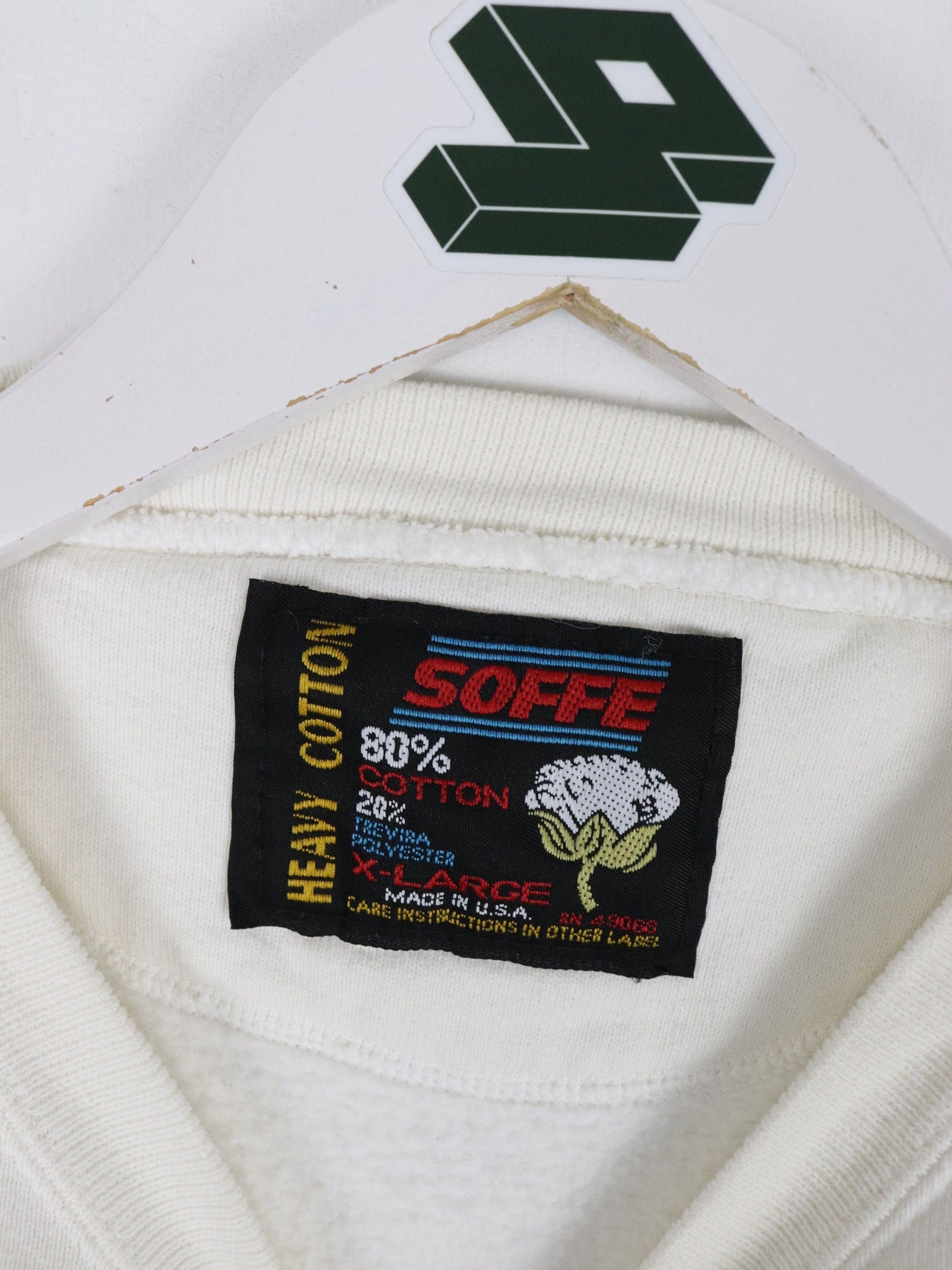 Vintage U.S. Marines Sweatshirt Mens XL White 90s Army