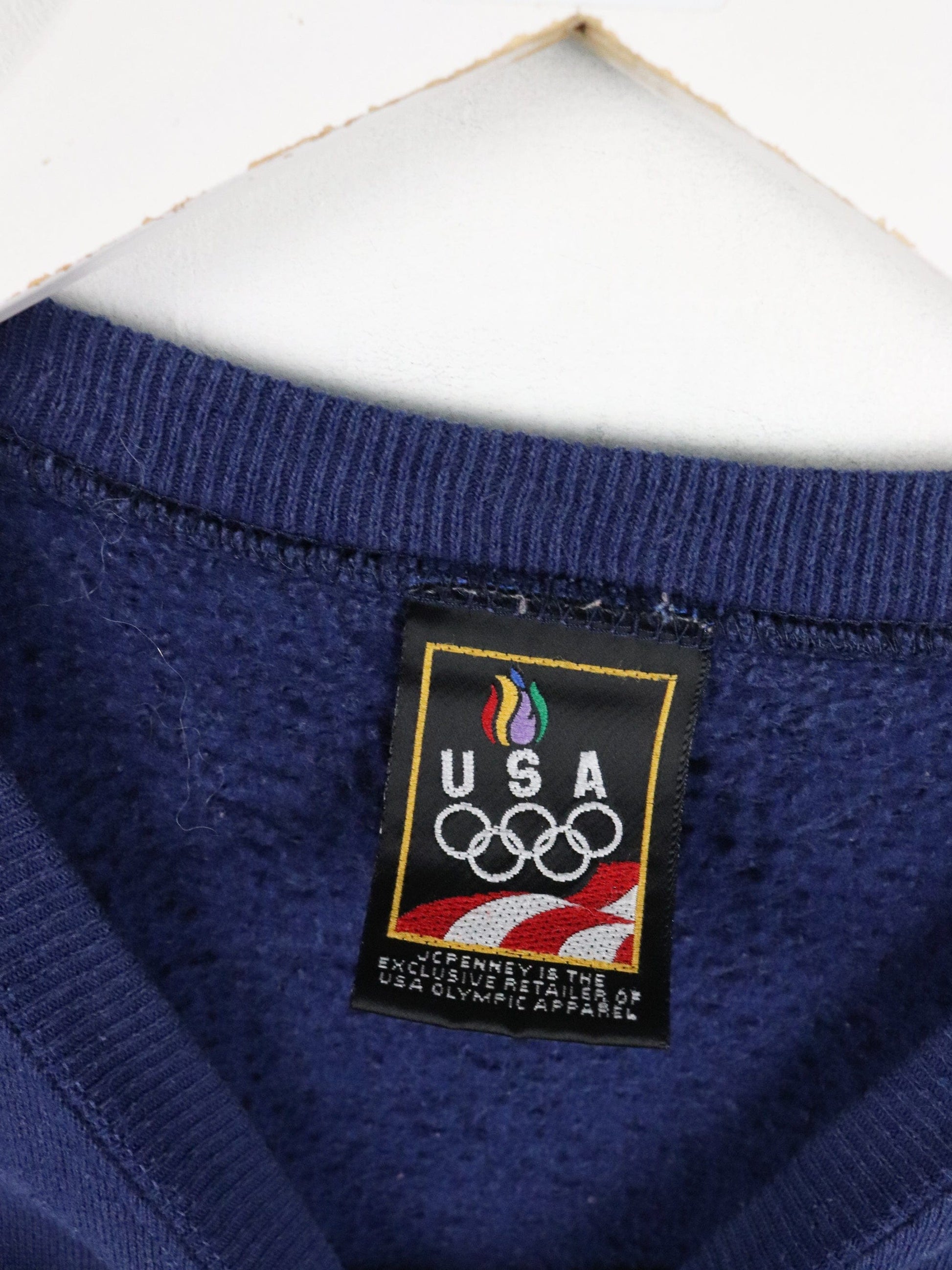 Vintage U.S. Olympics Sweatshirt Mens XL Blue from propervintagecanada