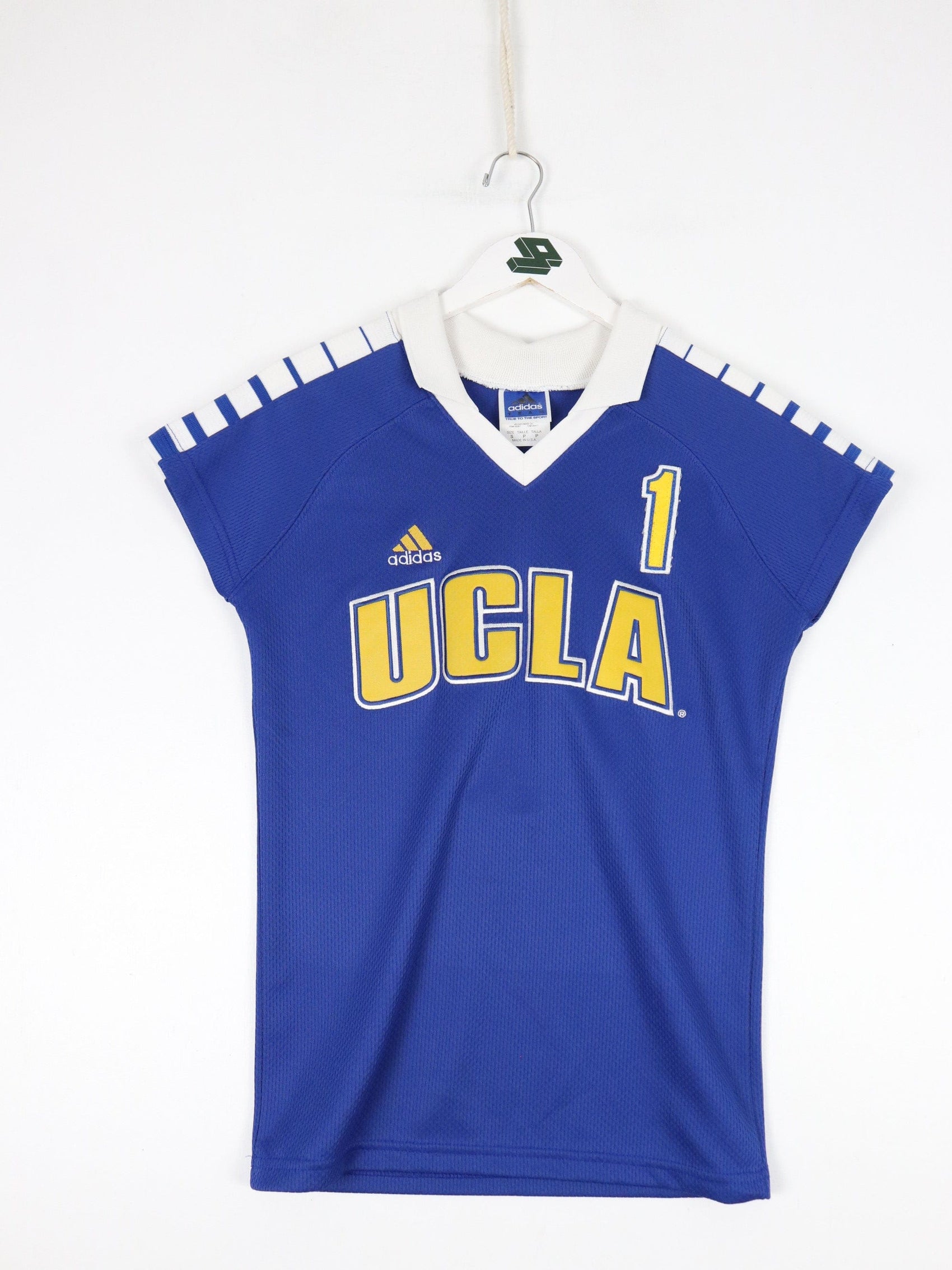Vintage UCLA Jersey Womens Small Blue Adidas College 90s