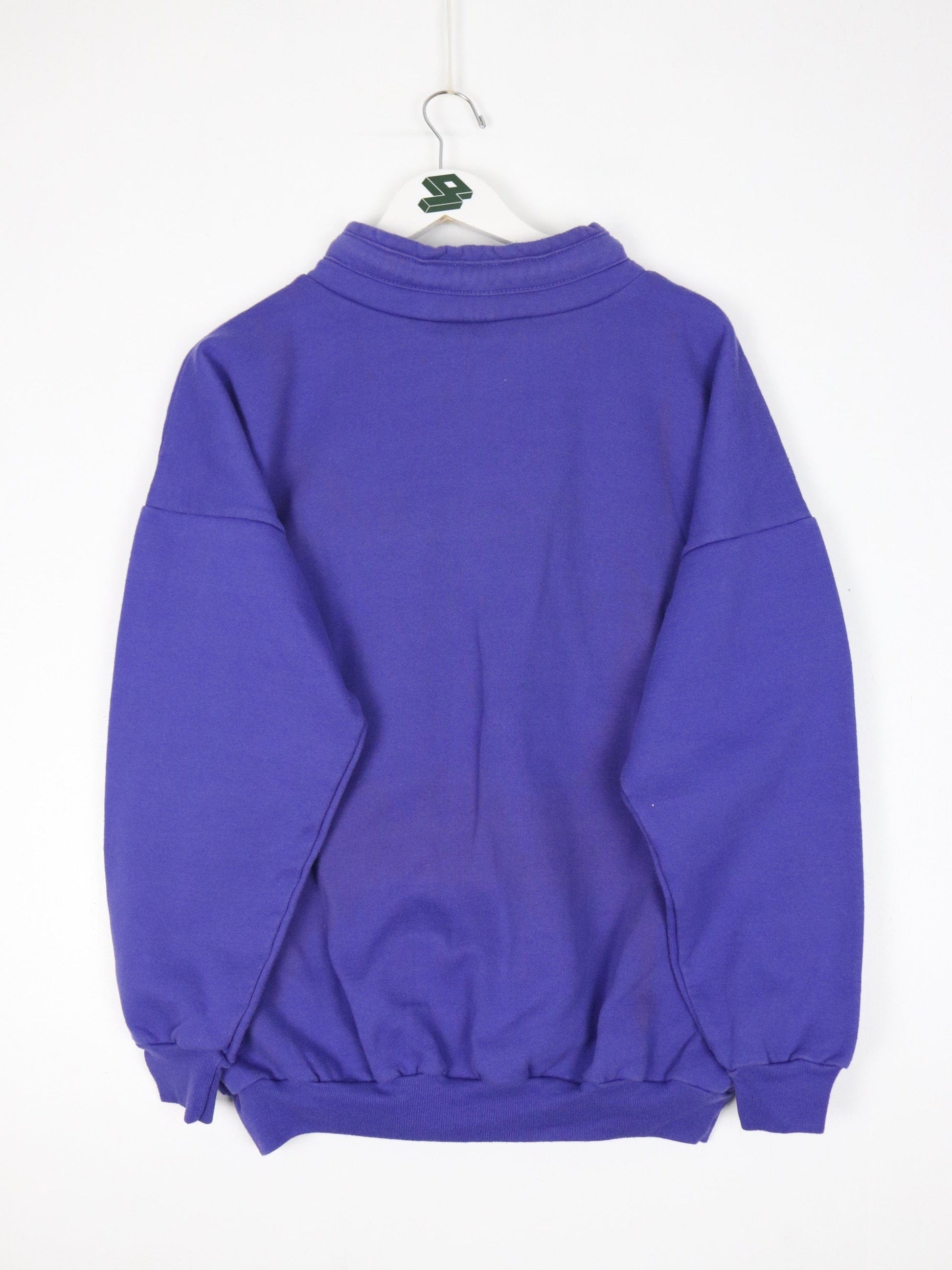 Vintage Unique Sweatshirt Womens XL Purple Canada Leaves Mock Neck from propervintagecanada