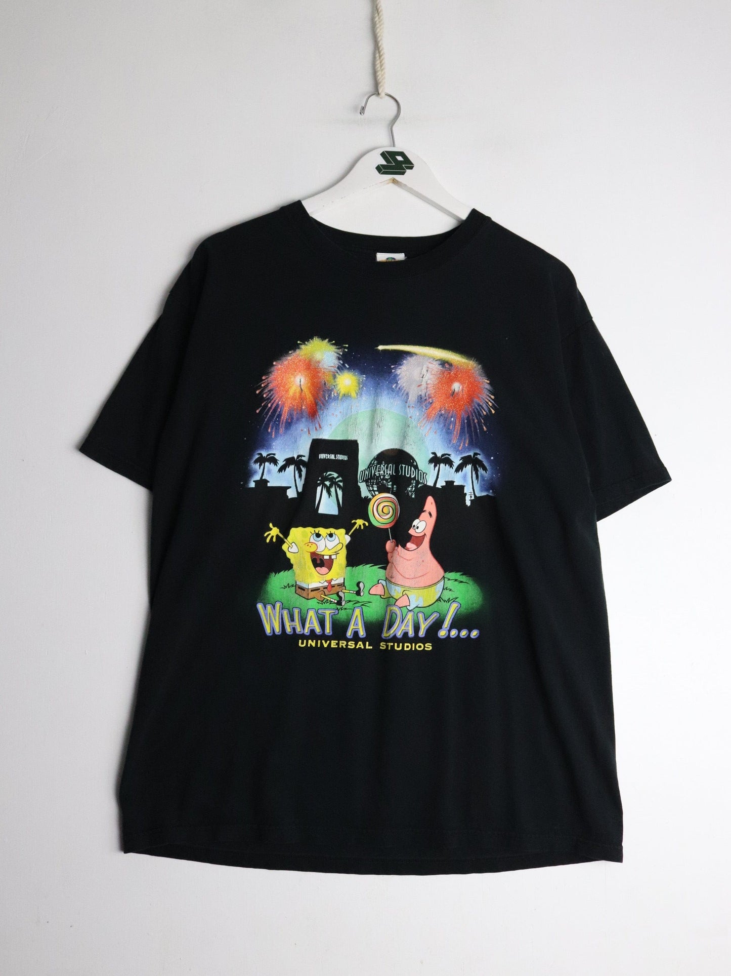 Vintage Universal Studios T Shirt Mens Large SpongeBob from propervintagecanada