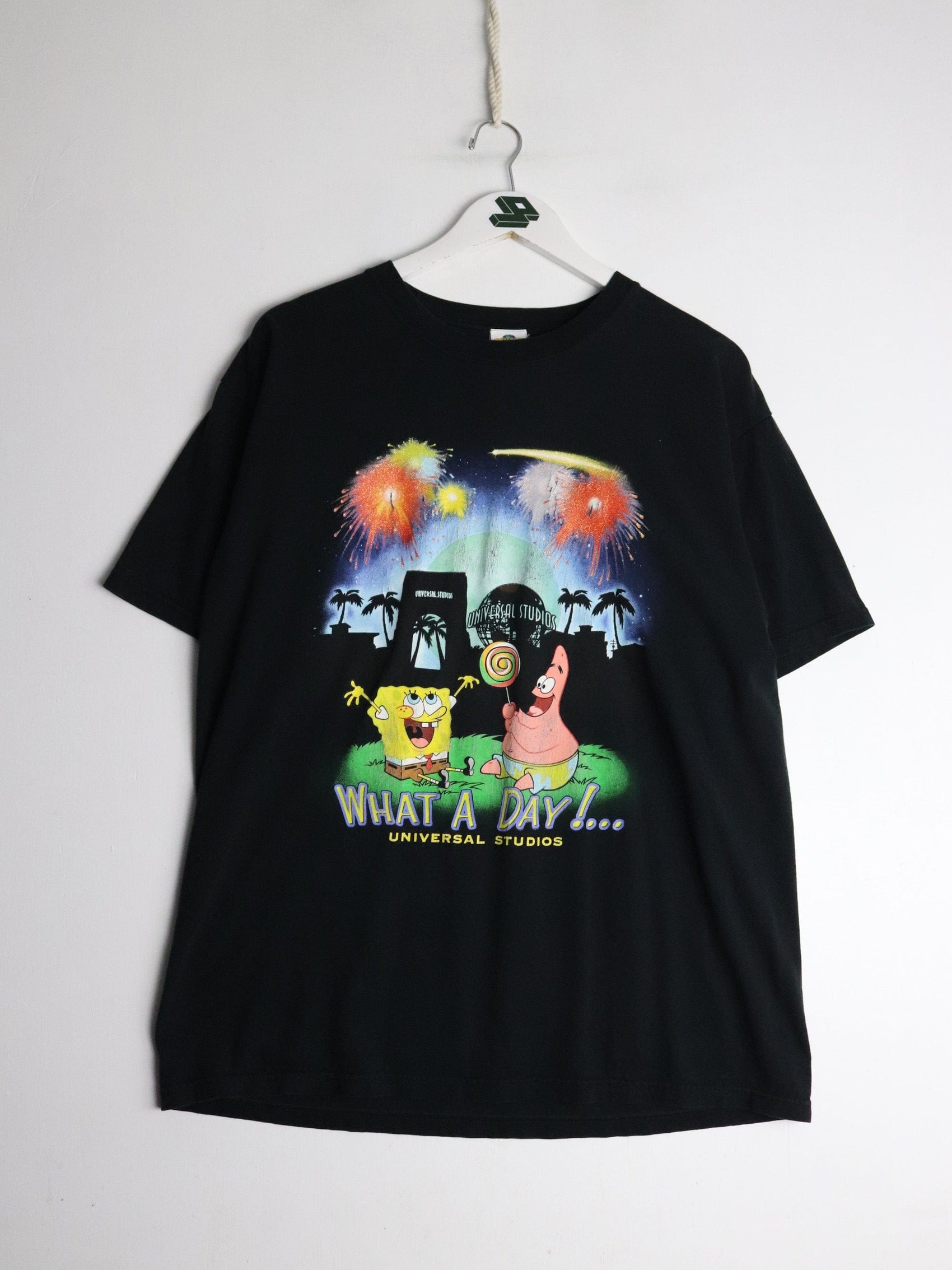 Vintage Universal Studios T Shirt Mens Large SpongeBob from propervintagecanada