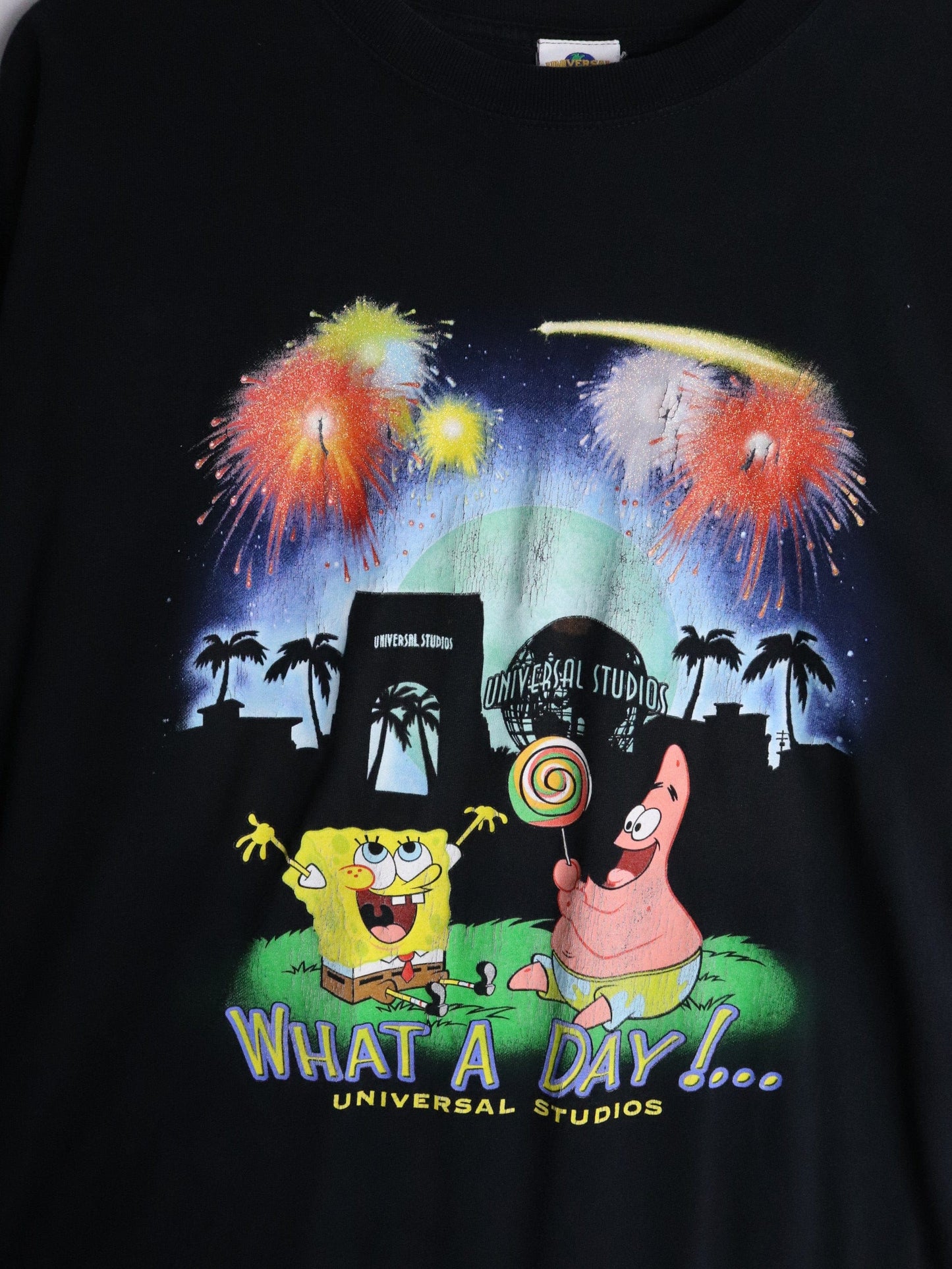 Vintage Universal Studios T Shirt Mens Large SpongeBob from propervintagecanada