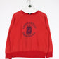 Vintage Universiteit Groningen Sweatshirt Youth XL Red College 90s