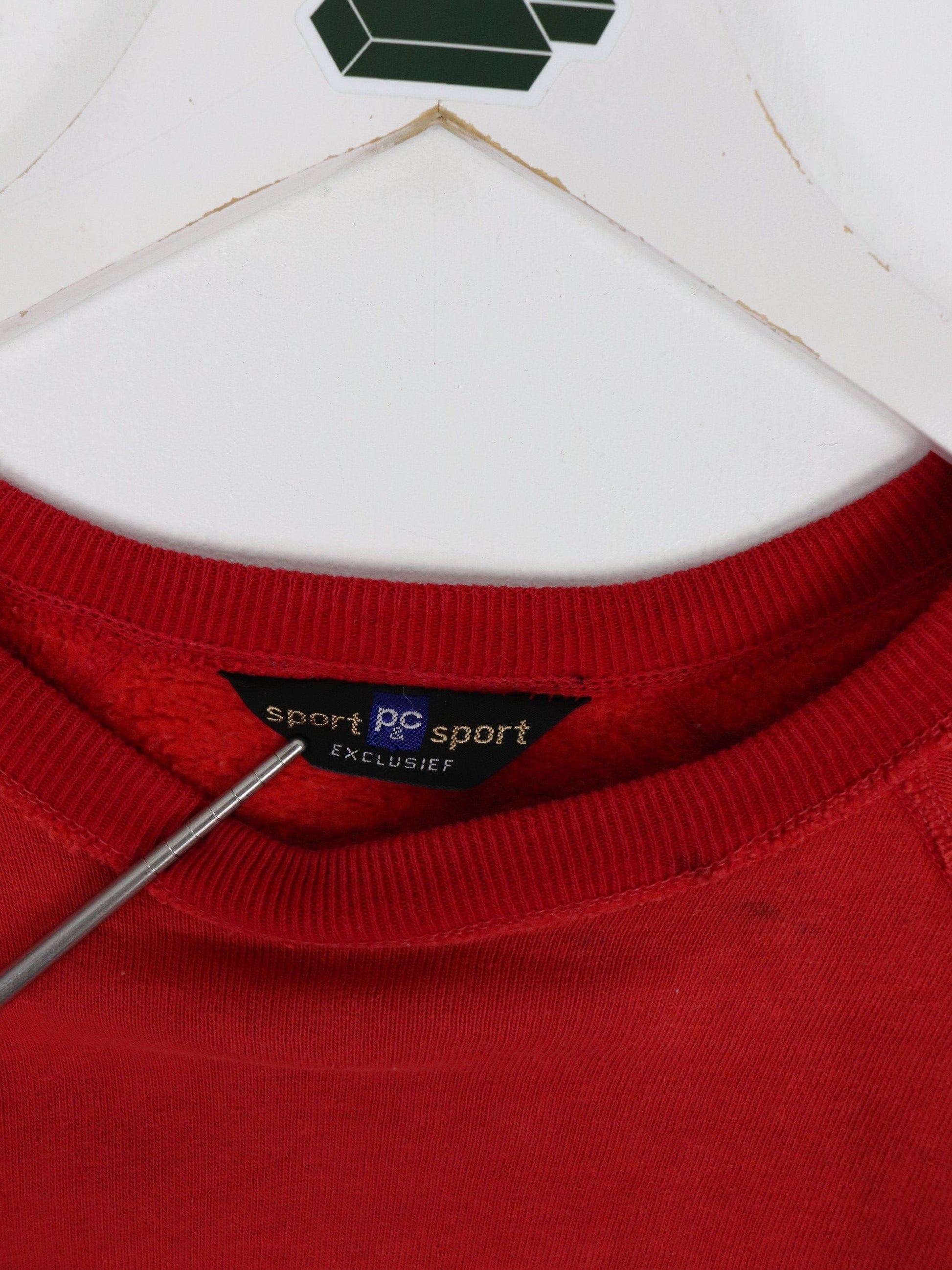 Vintage Universiteit Groningen Sweatshirt Youth XL Red College 90s