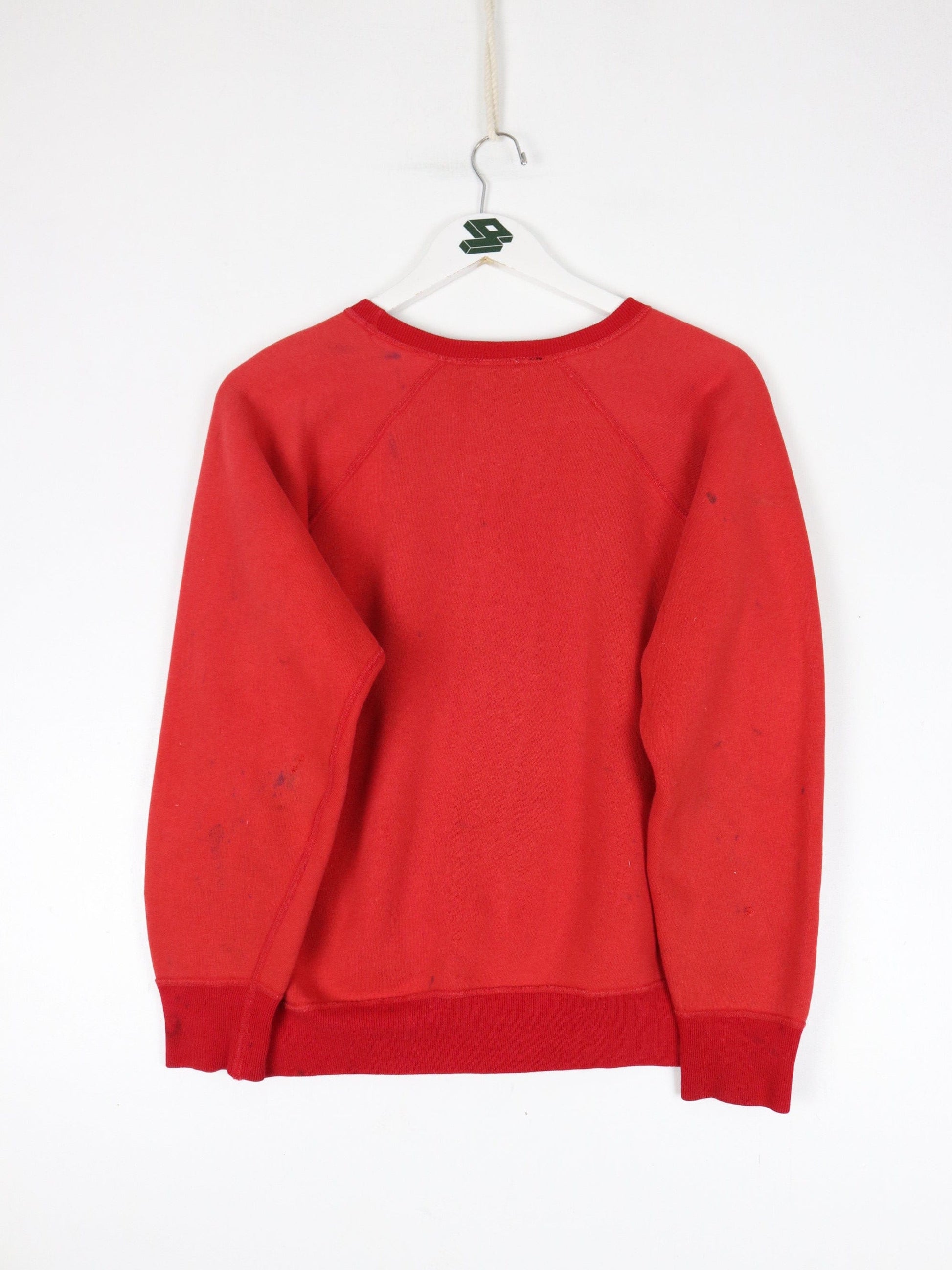 Vintage Universiteit Groningen Sweatshirt Youth XL Red College 90s