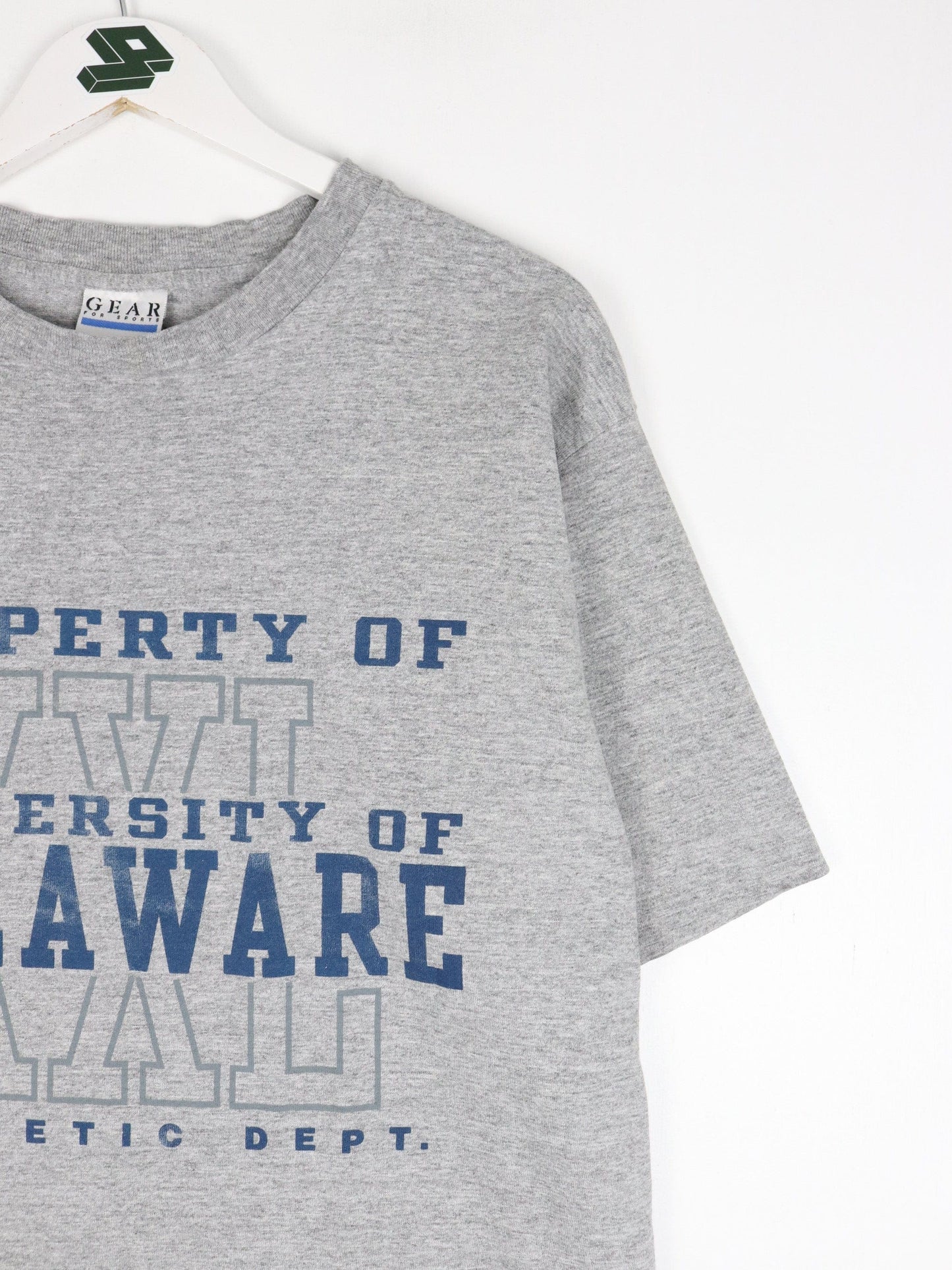 Vintage University of Delaware T Shirt Mens XL Grey College from propervintagecanada
