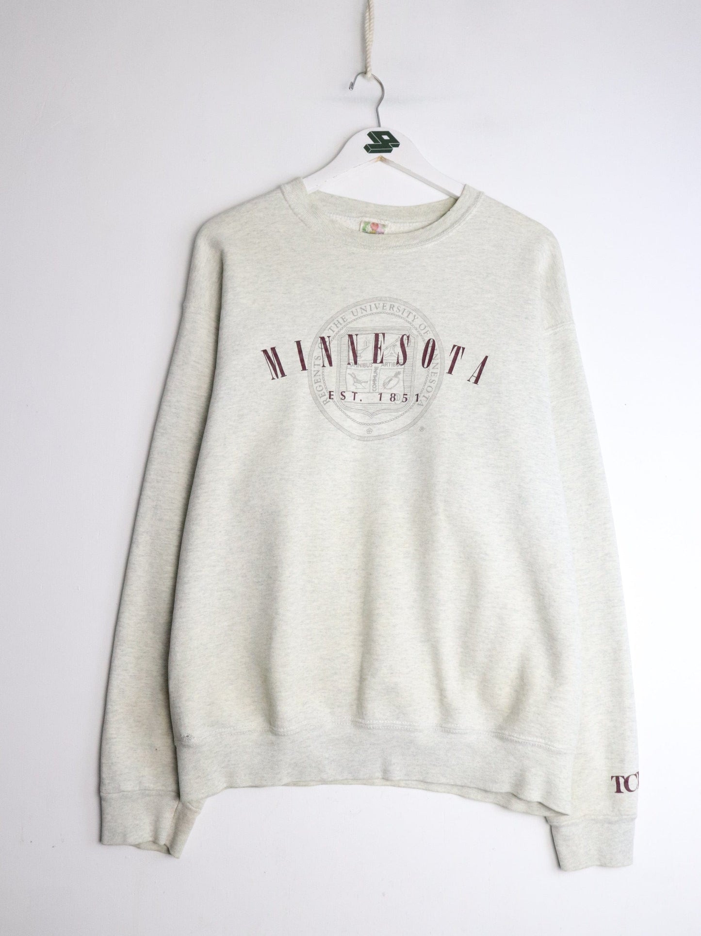 Vintage University of Minnesota Sweatshirt Mens XL Grey