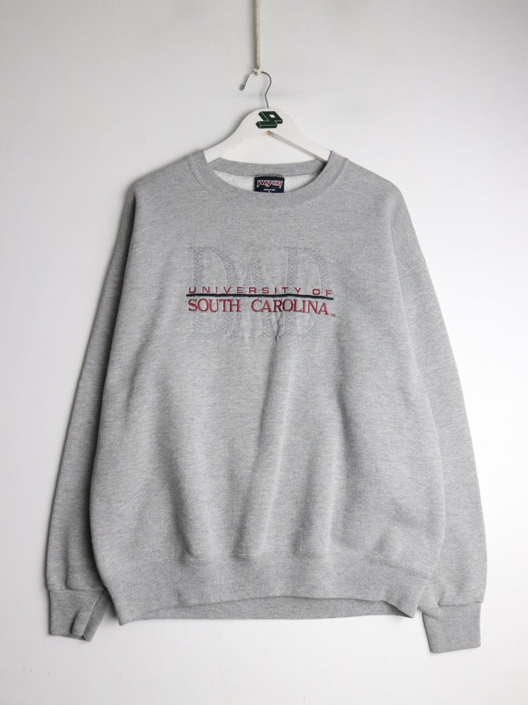 Vintage University of South Carolina Sweatshirt Mens Large Grey College from propervintagecanada