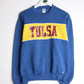 Vintage University of Tulsa Sweatshirt Fits Mens Small Blue College