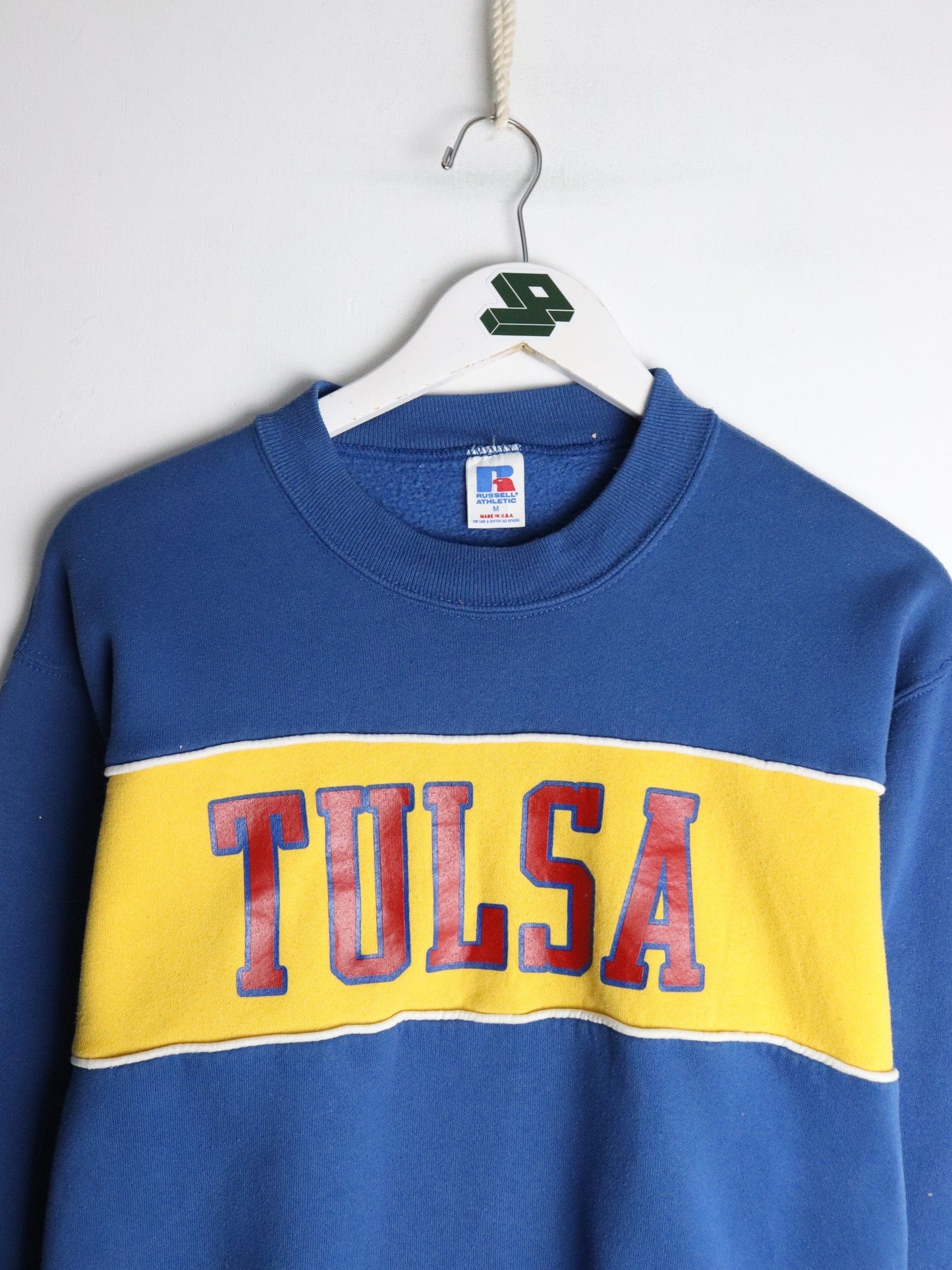 Vintage University of Tulsa Sweatshirt Fits Mens Small Blue College