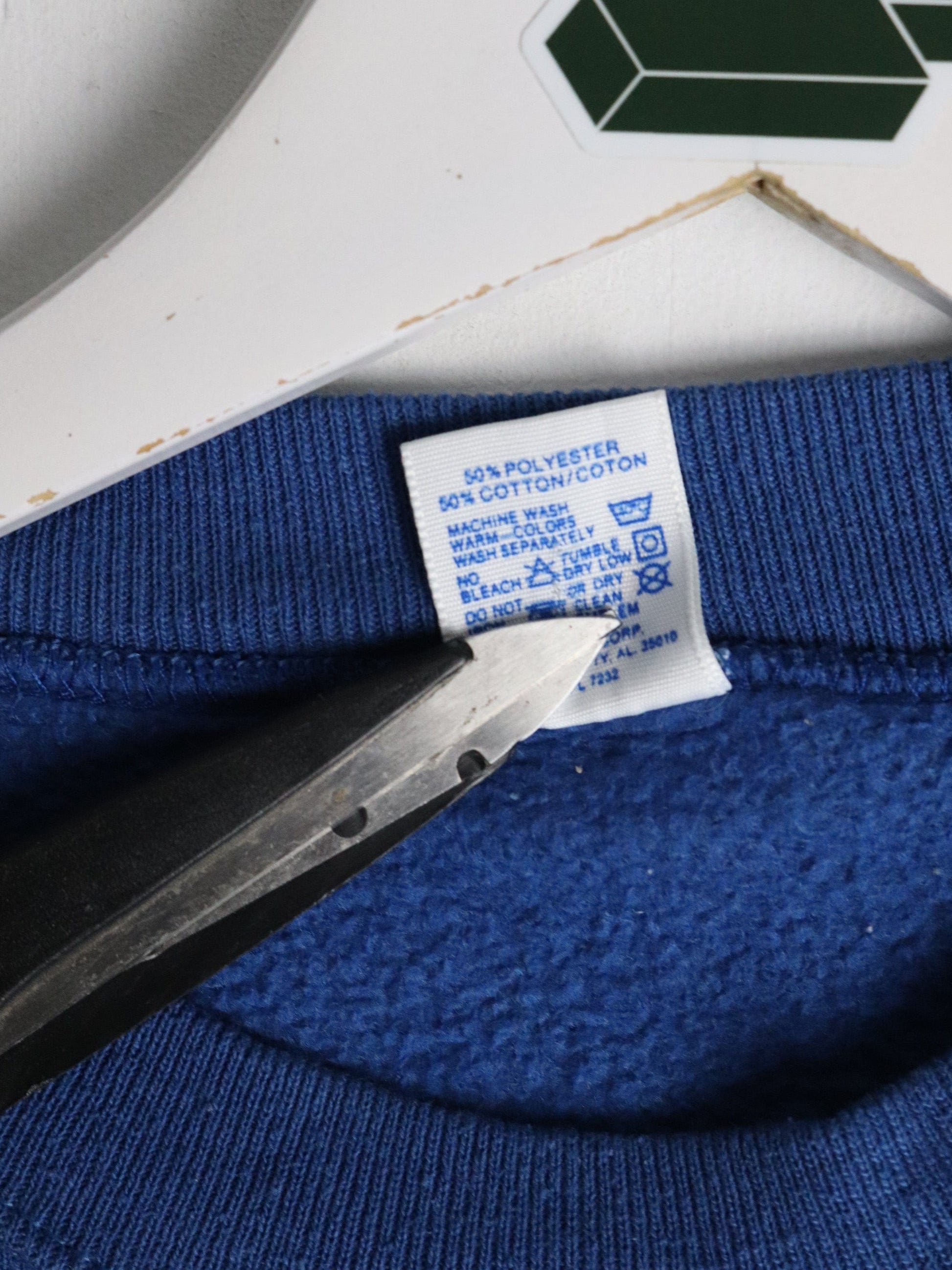 Vintage University of Tulsa Sweatshirt Fits Mens Small Blue College