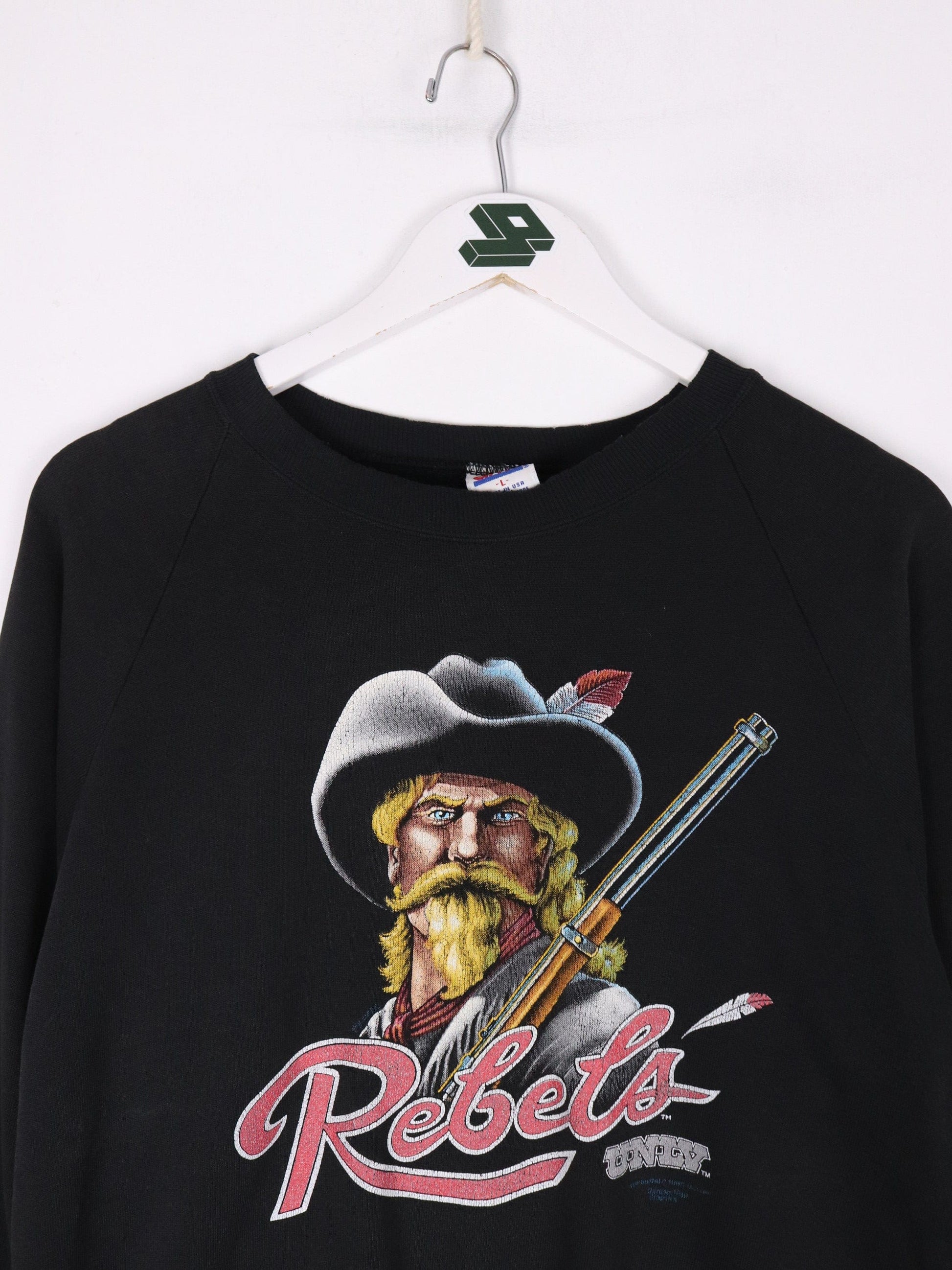 Vintage UNLV Rebels Sweatshirt Fits Mens Medium Black College