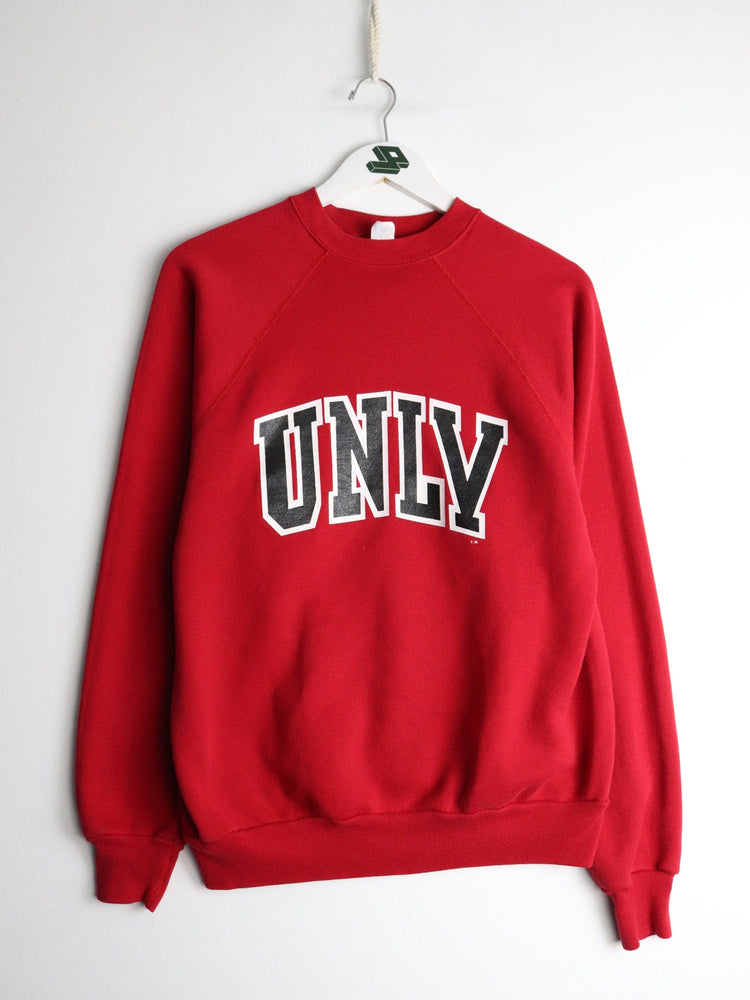 Vintage UNLV Sweatshirt Fits Mens Small Red College from propervintagecanada