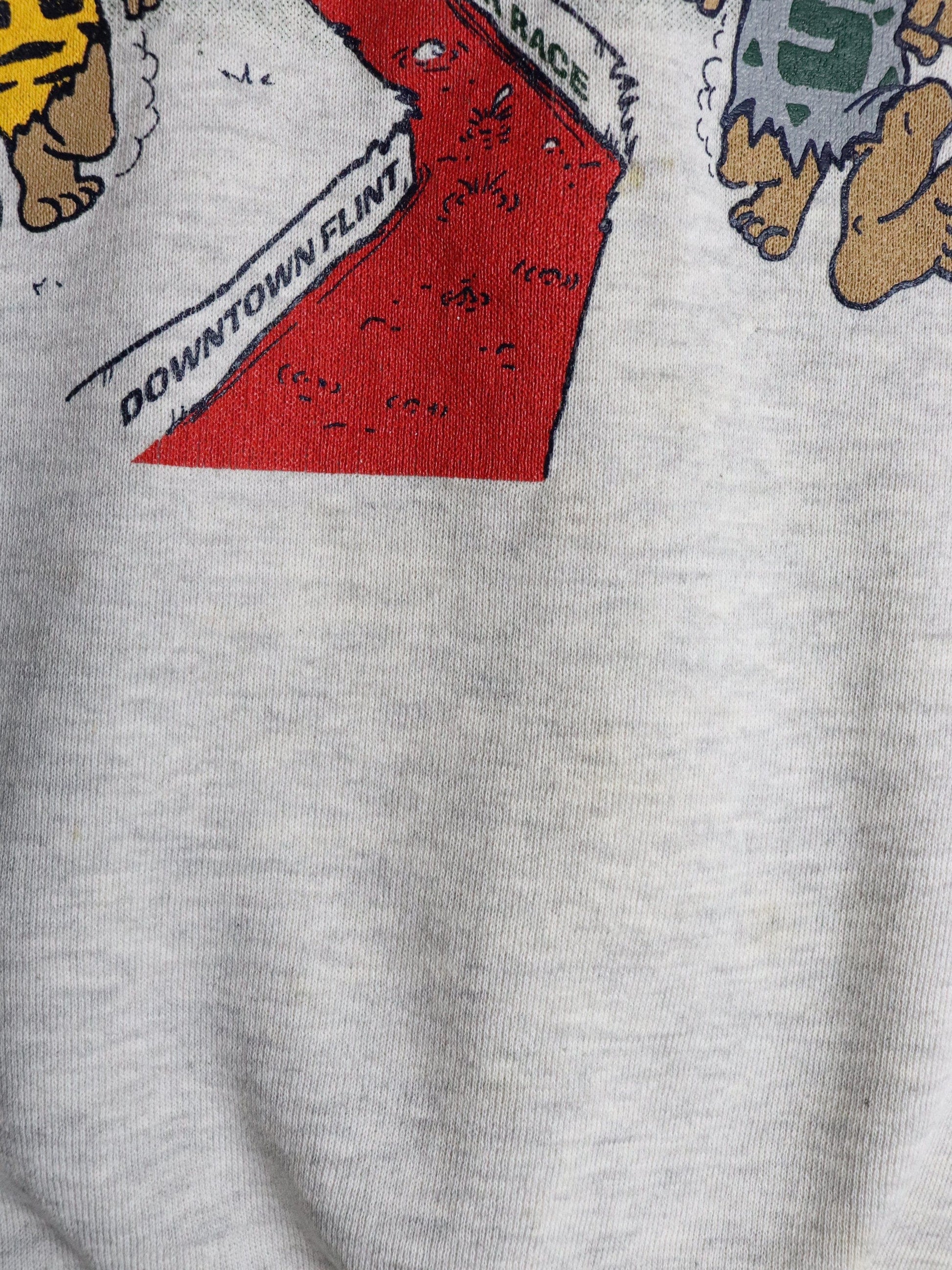 Vintage UofM Vs MSU Sweatshirt Mens S/M Grey