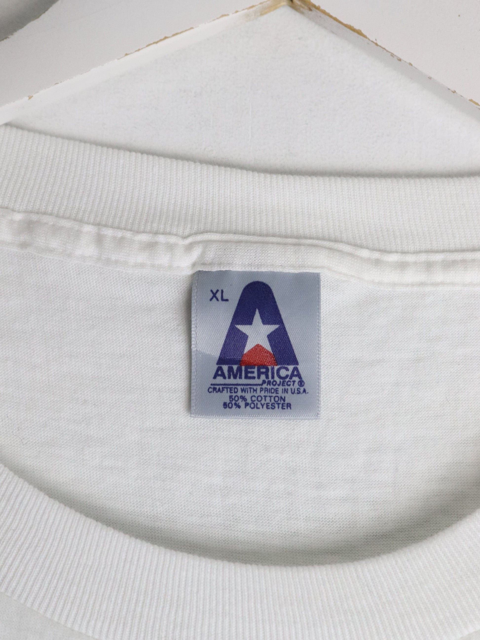 Vintage Valentine Wanted T Shirt Mens Medium White Funny from propervintagecanada