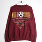 Vintage Van Heusen Sweatshirt Mens Large Red World Soccer