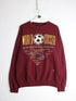 Vintage Van Heusen Sweatshirt Mens Large Red World Soccer