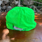 Vintage Veedol Hat Adult Green Snap Back Nylon from propervintagecanada