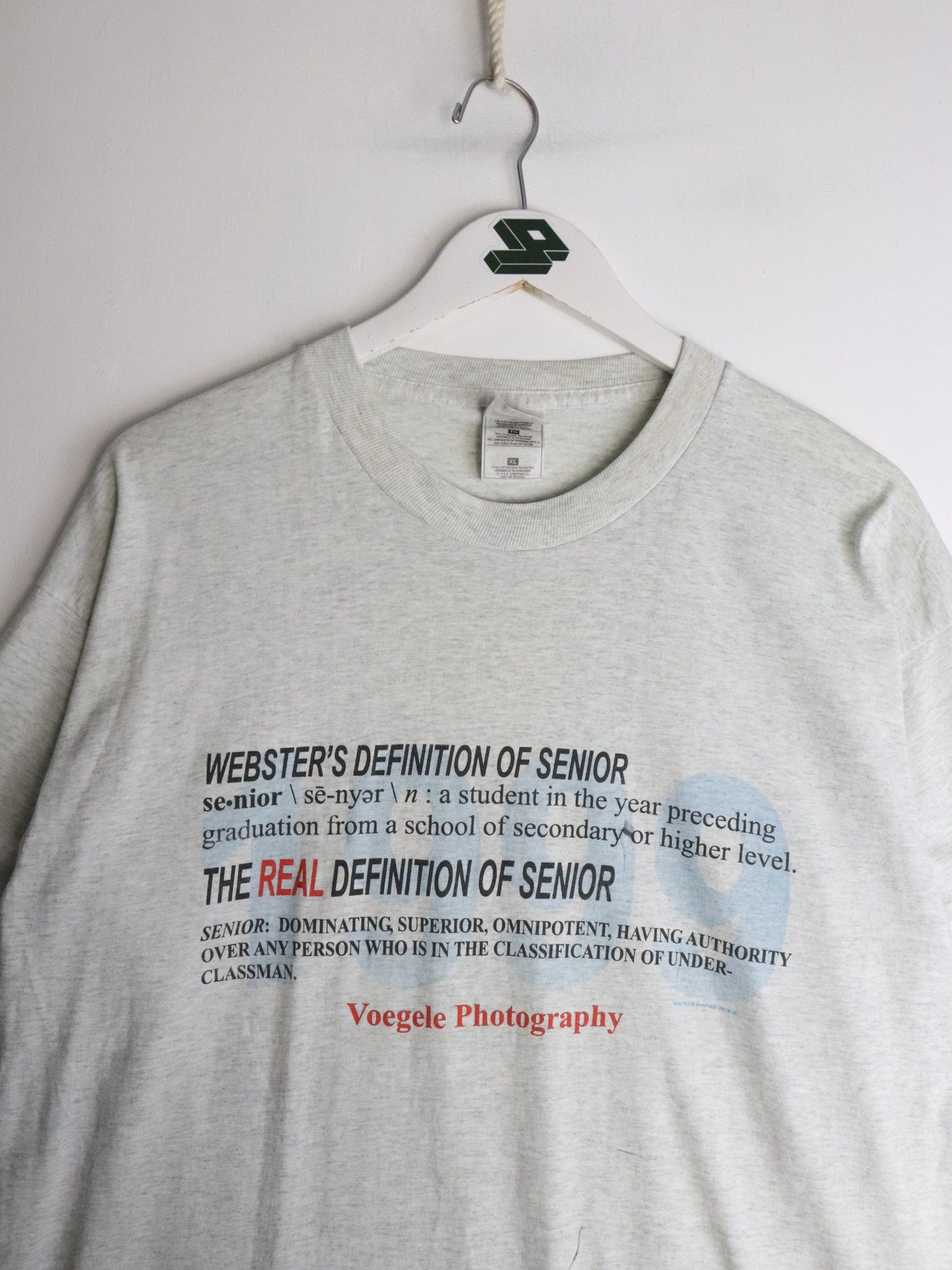 Vintage Voegele Photography T Shirt Mens XL Grey from propervintagecanada