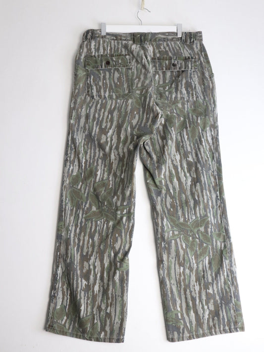 Vintage Walls Pants Mens 35 x 30 Brown Bark Camo from propervintagecanada