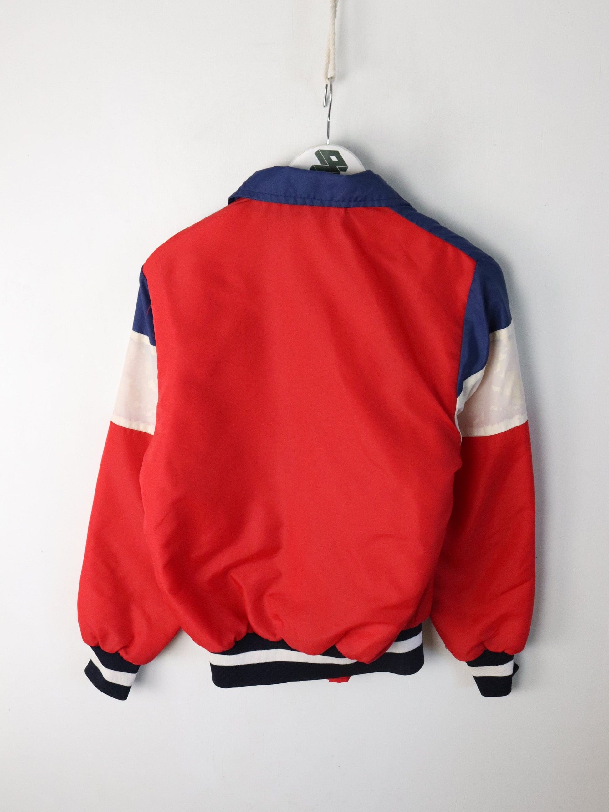 Vintage Washington Capitals Jacket Mens Small Red NHL from propervintagecanada