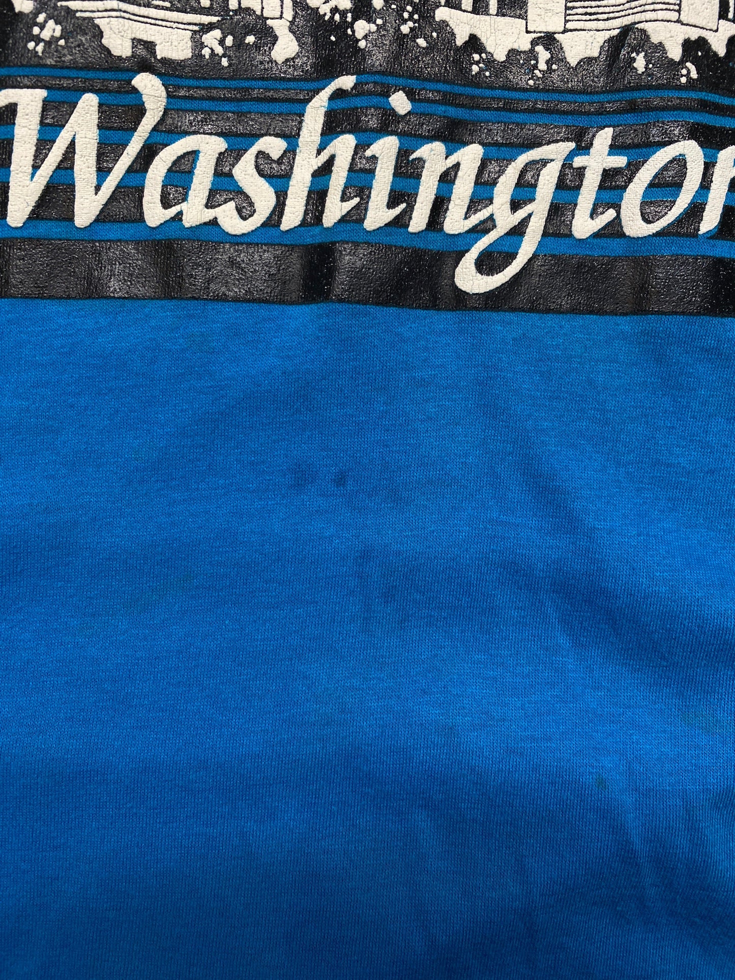 Vintage Washington D.C. T Shirt Mens Small Blue 90s USA from propervintagecanada