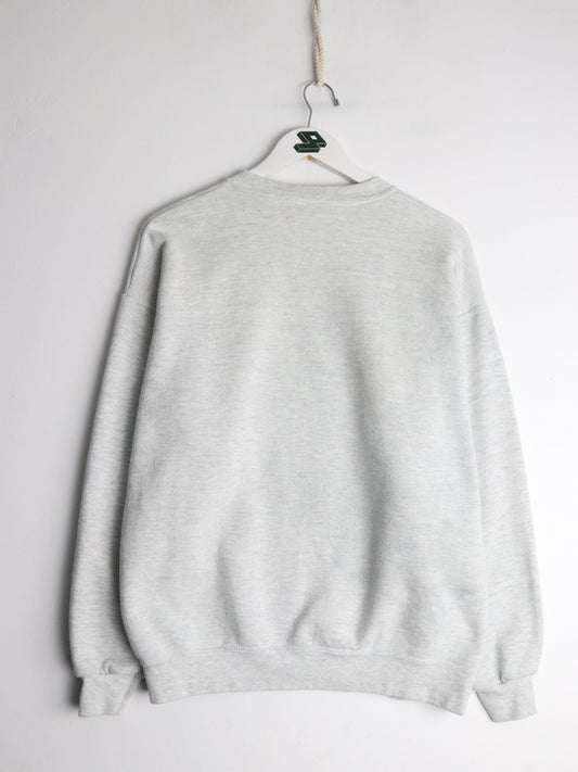 Vintage Waverly College Sweatshirt Mens Large Grey